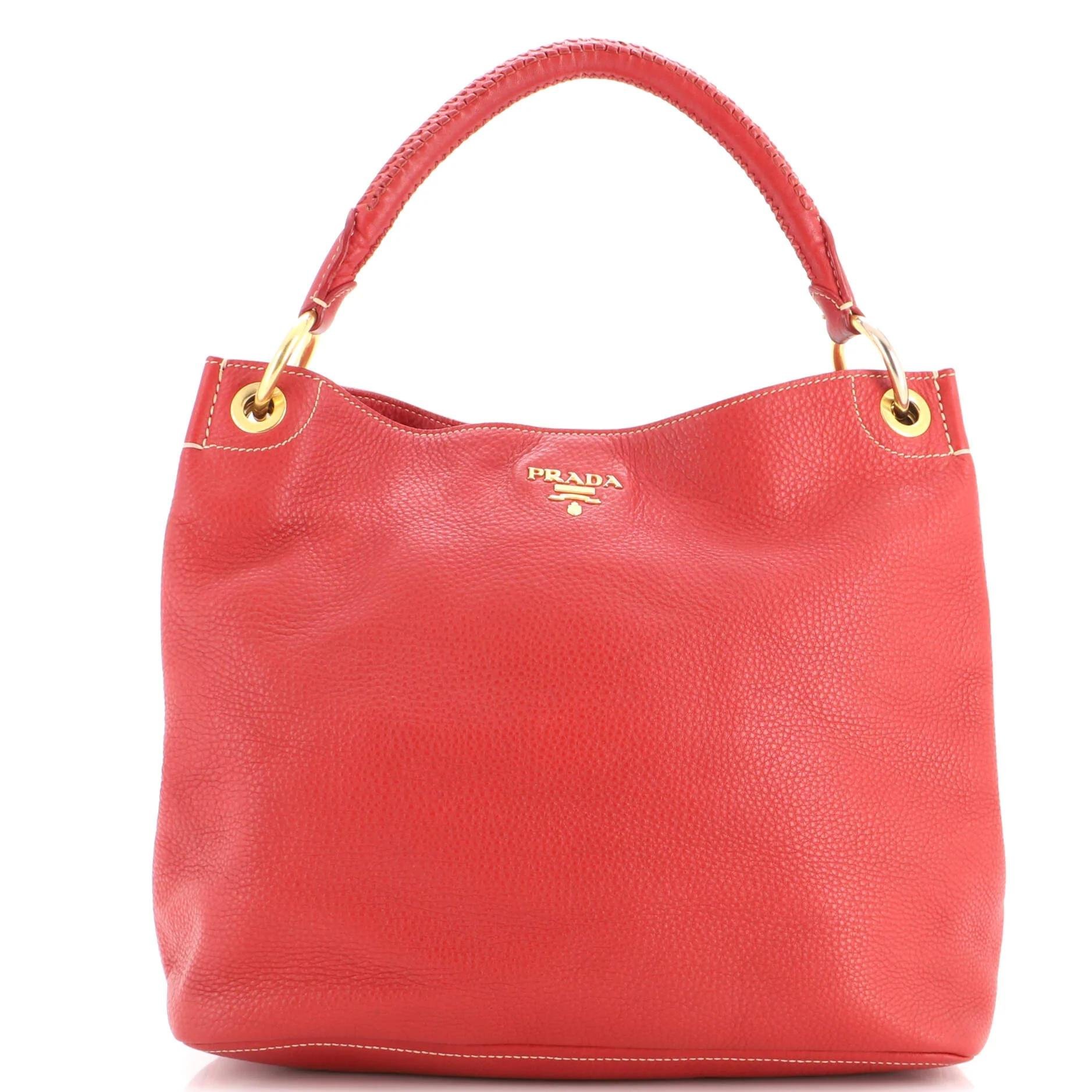 Leather handbag