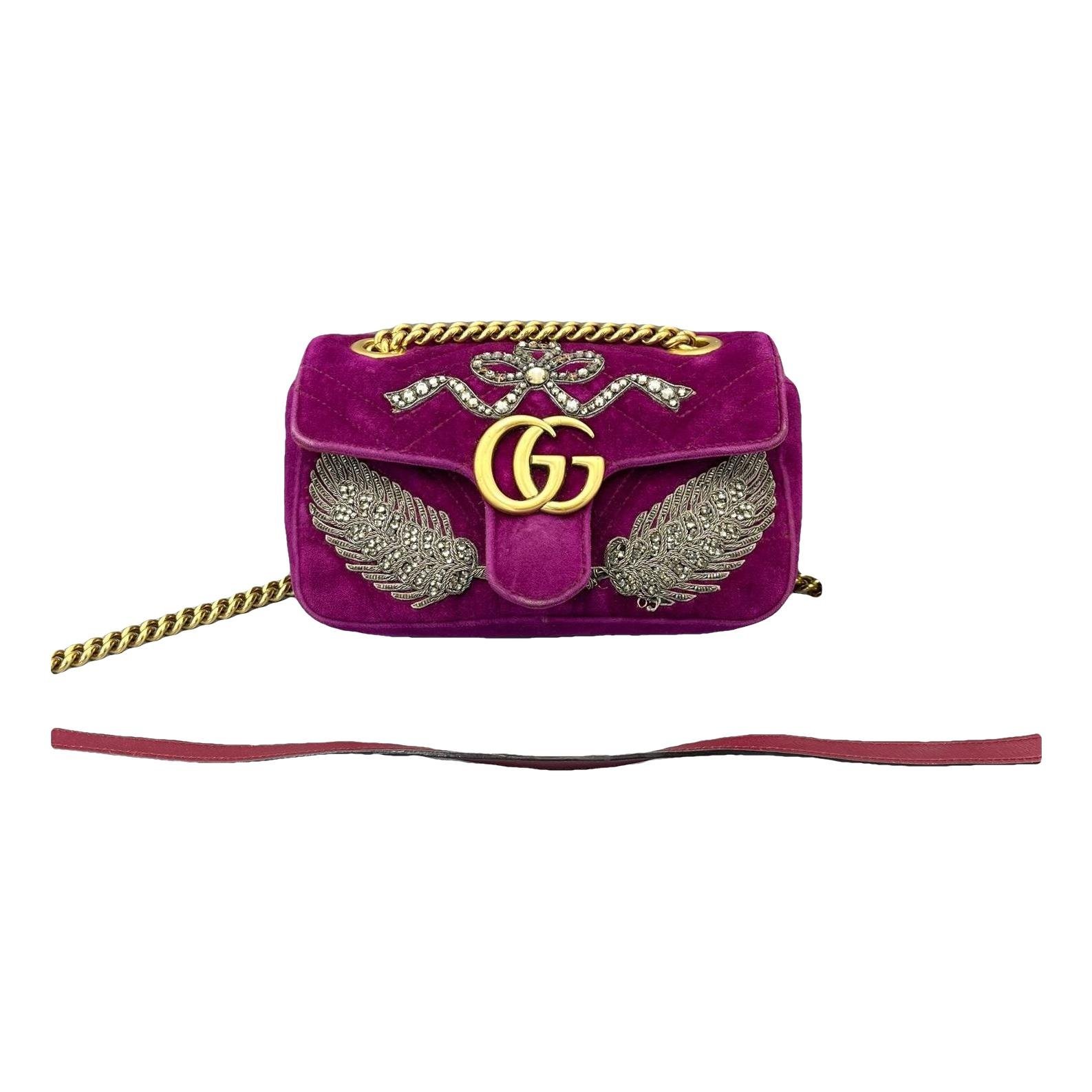 Marmont velvet handbag