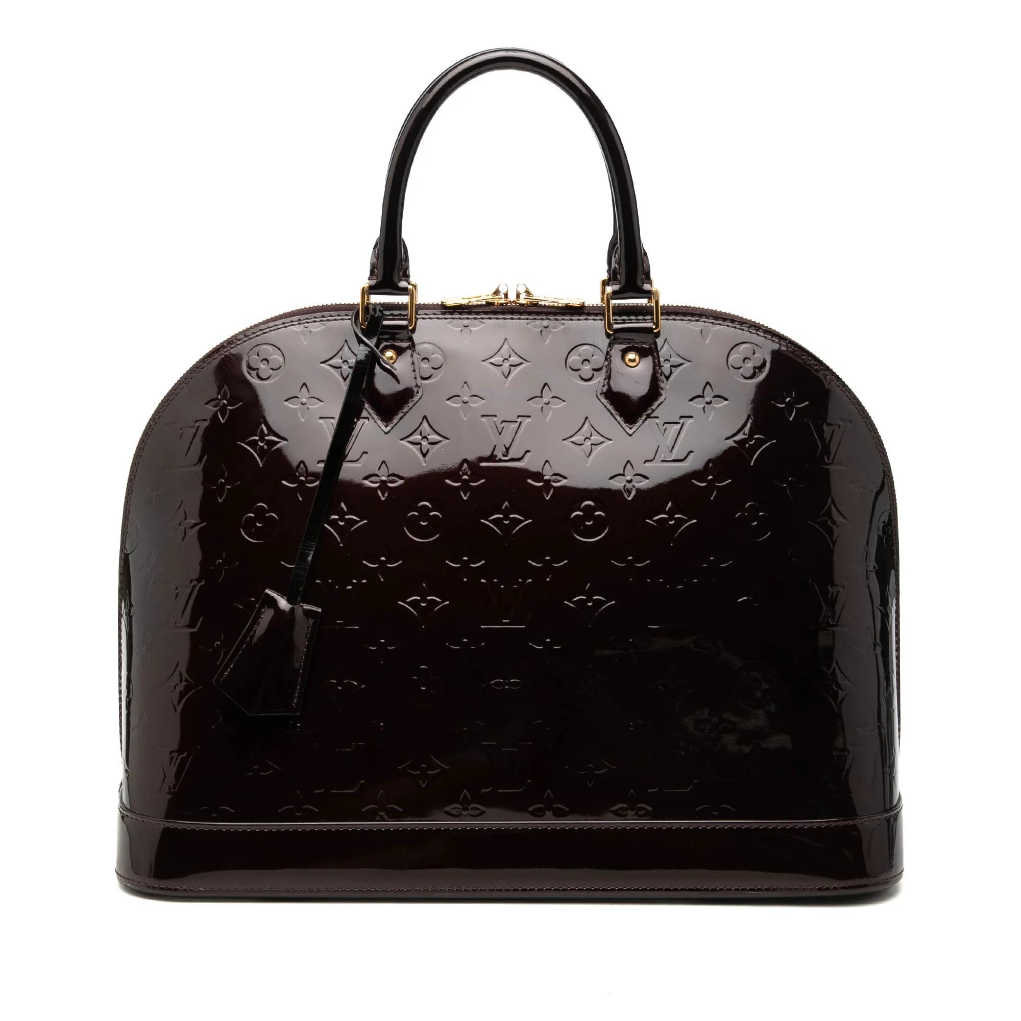 Alma leather handbag