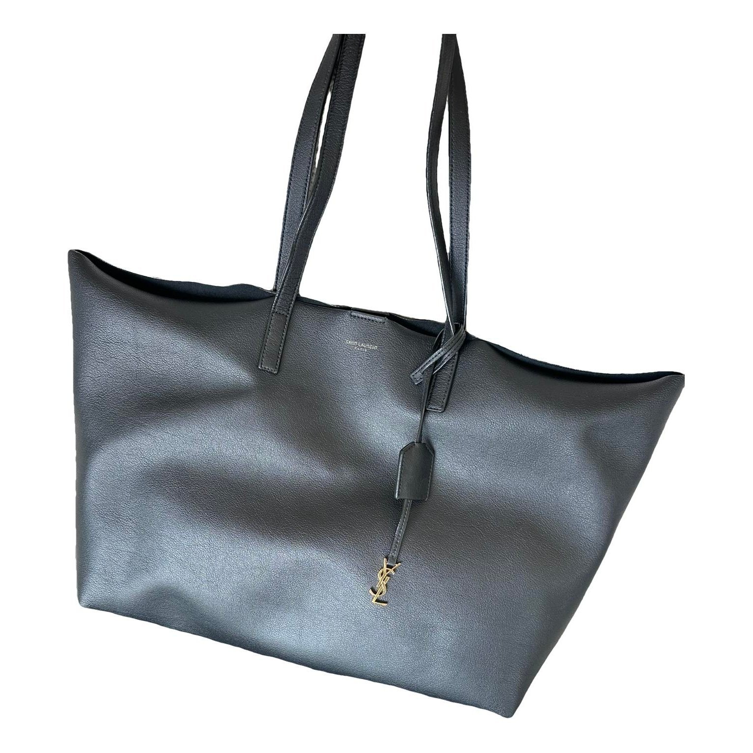 Shopping leather tote