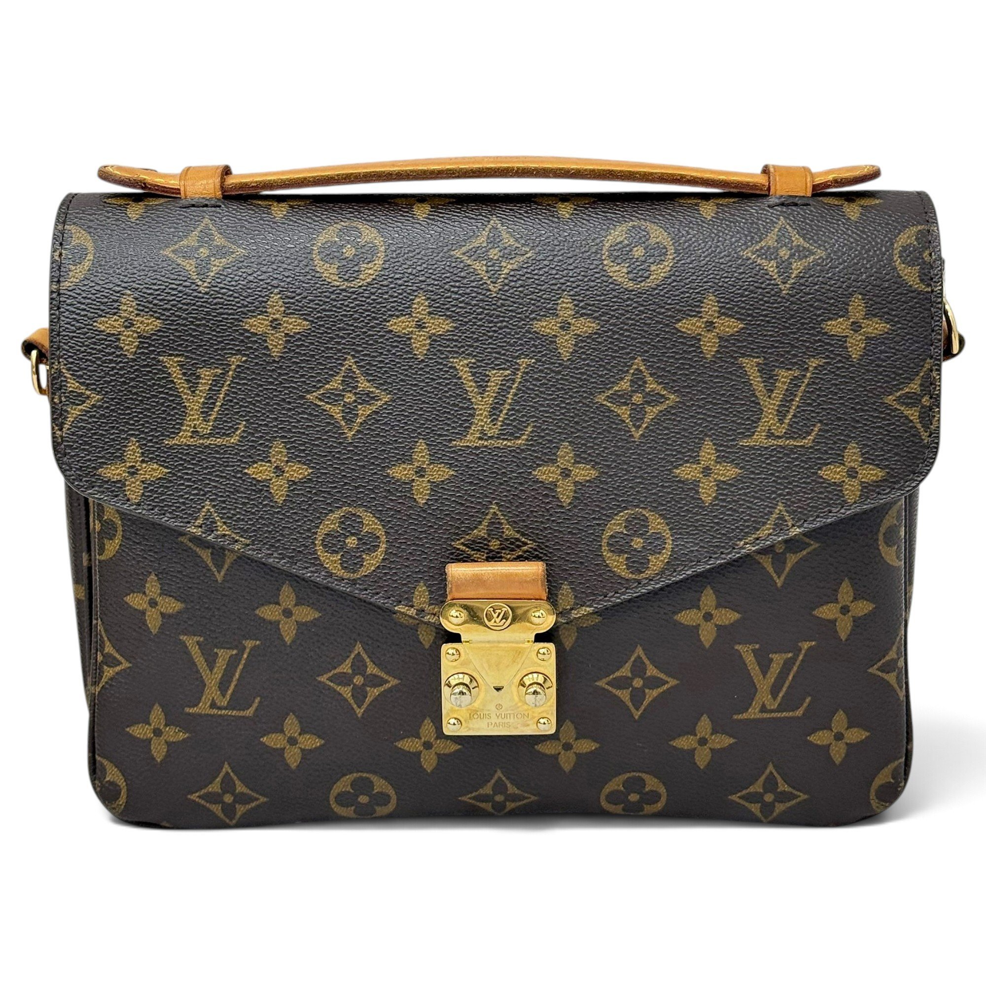 Metis leather handbag