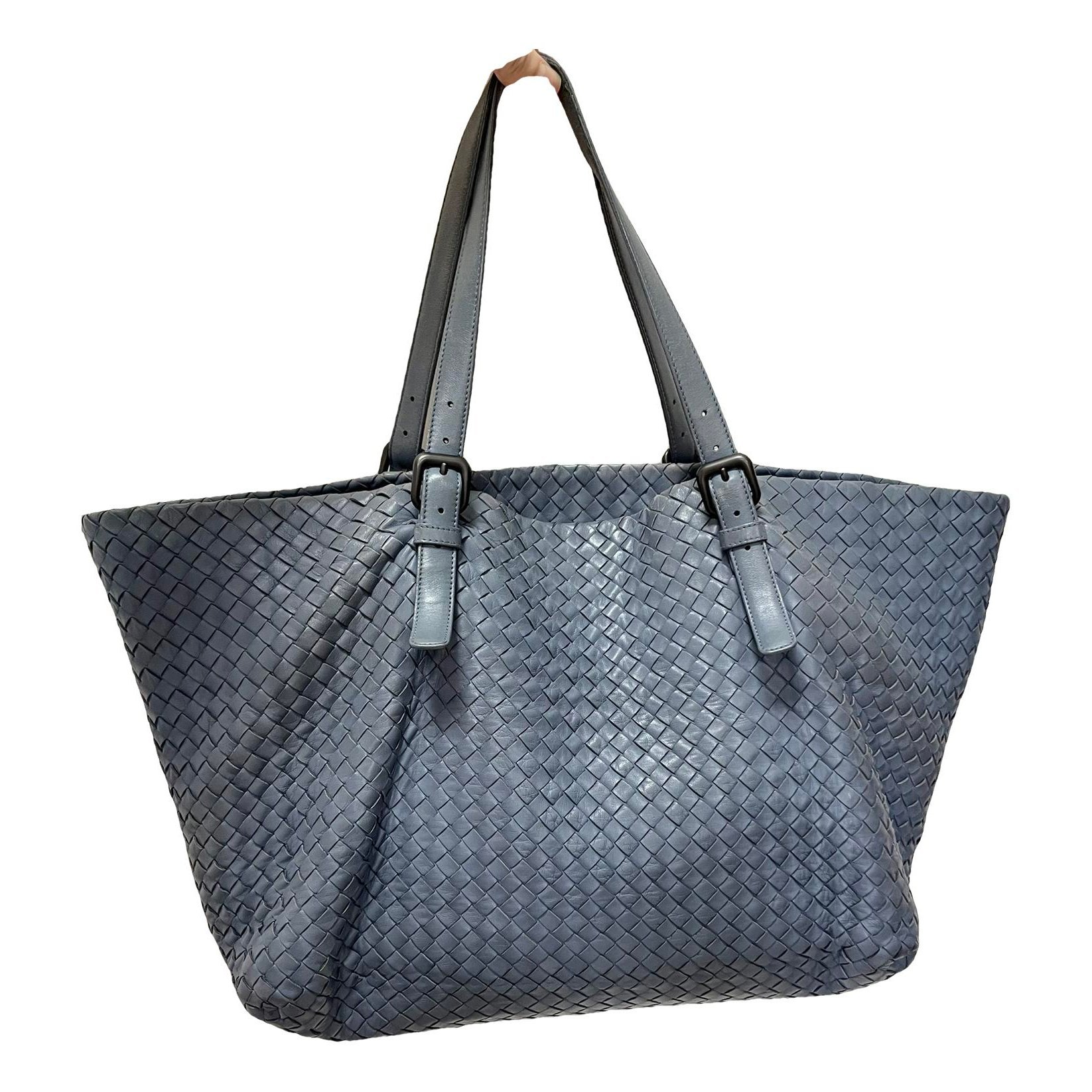 Fourre-Tout leather handbag
