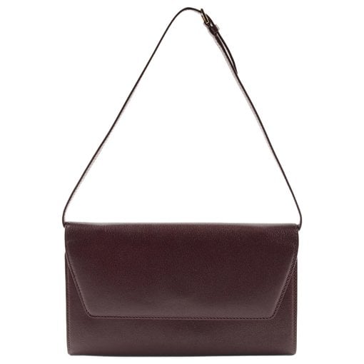 The Row Leather clutch bag