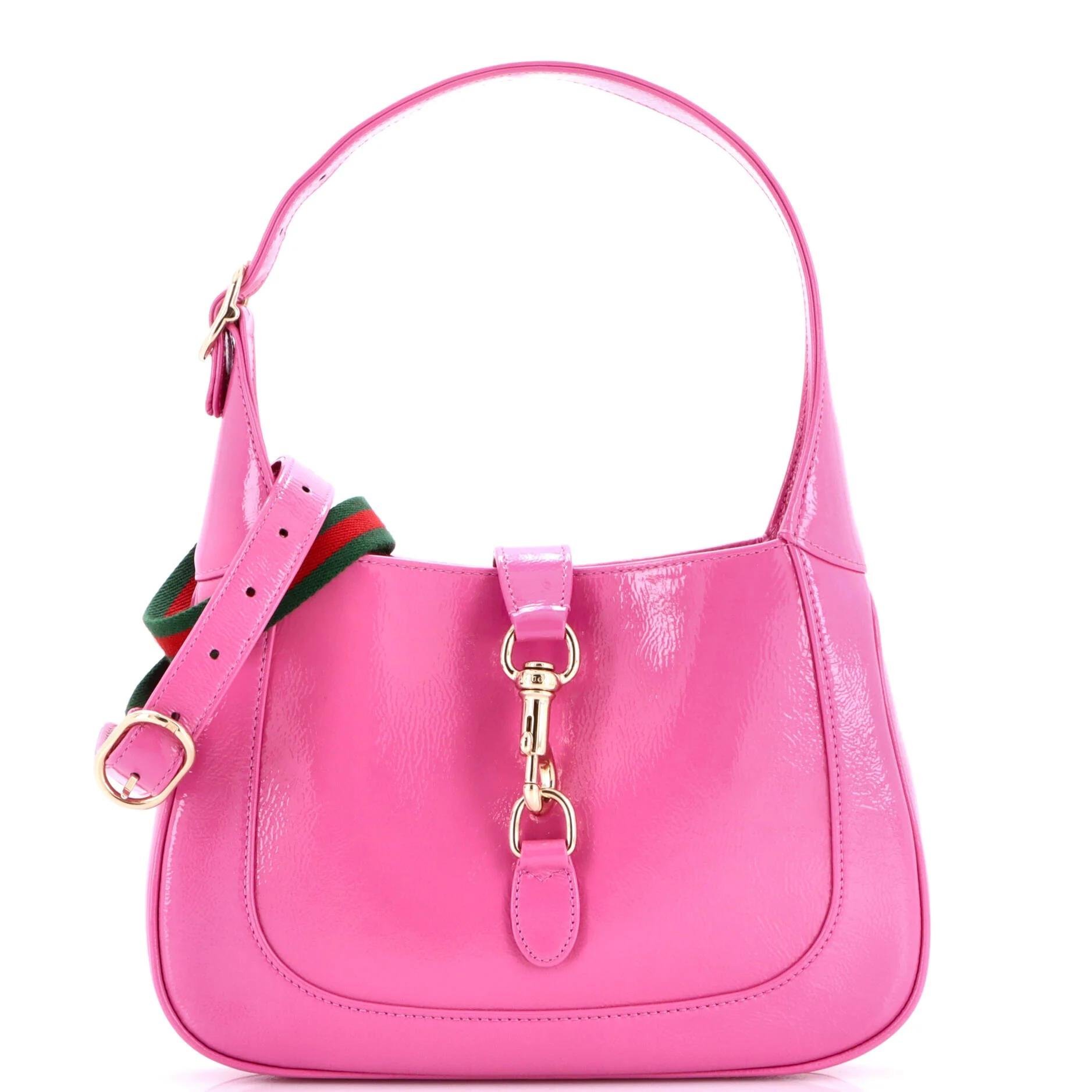 Patent leather handbag