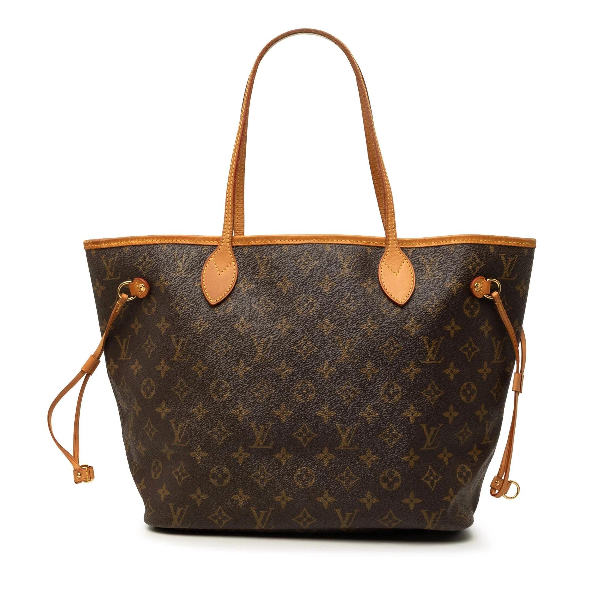 Neverfull leather tote