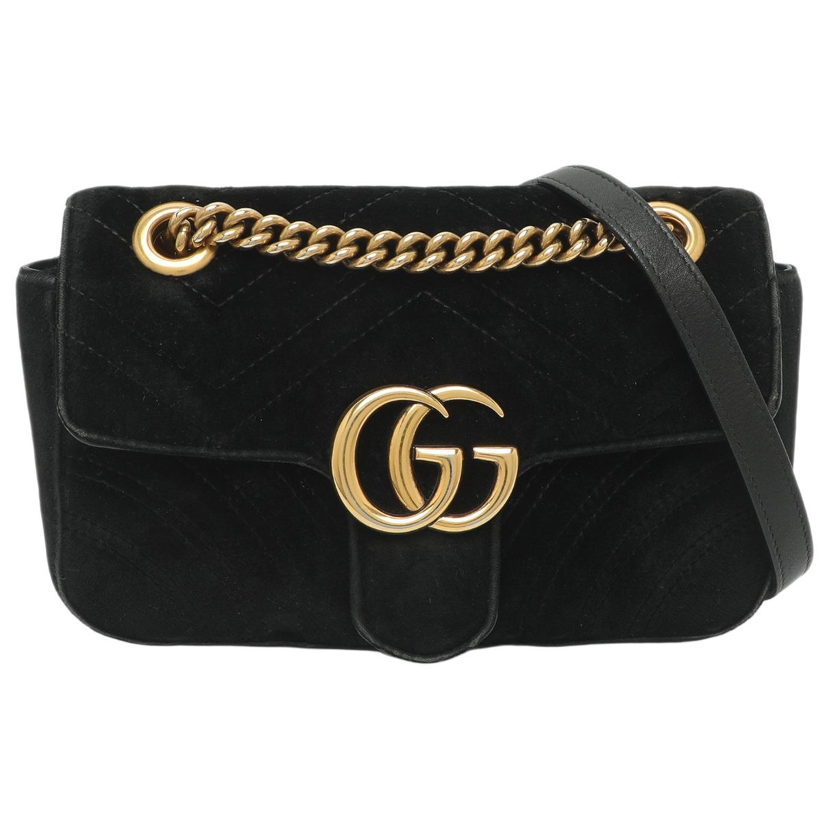 GG Marmont velvet handbag