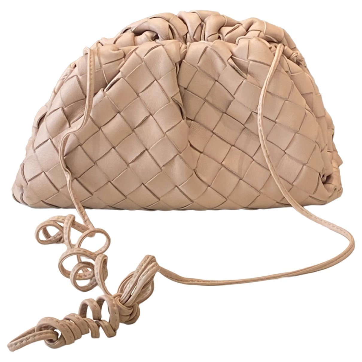 Pouch leather mini bag