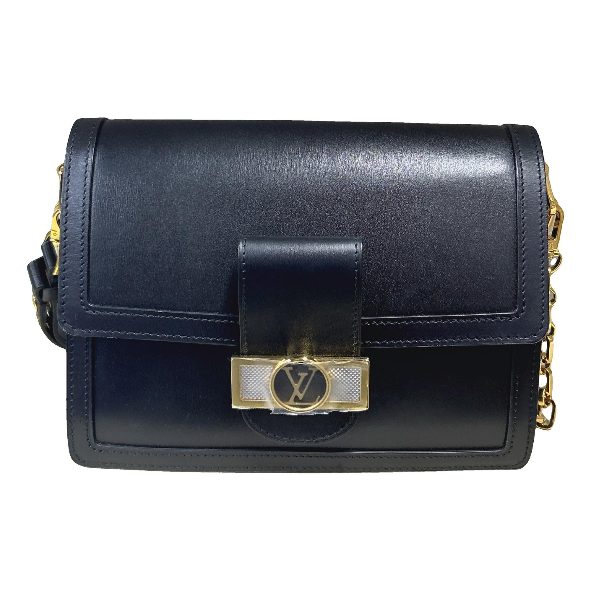 Dauphine leather handbag