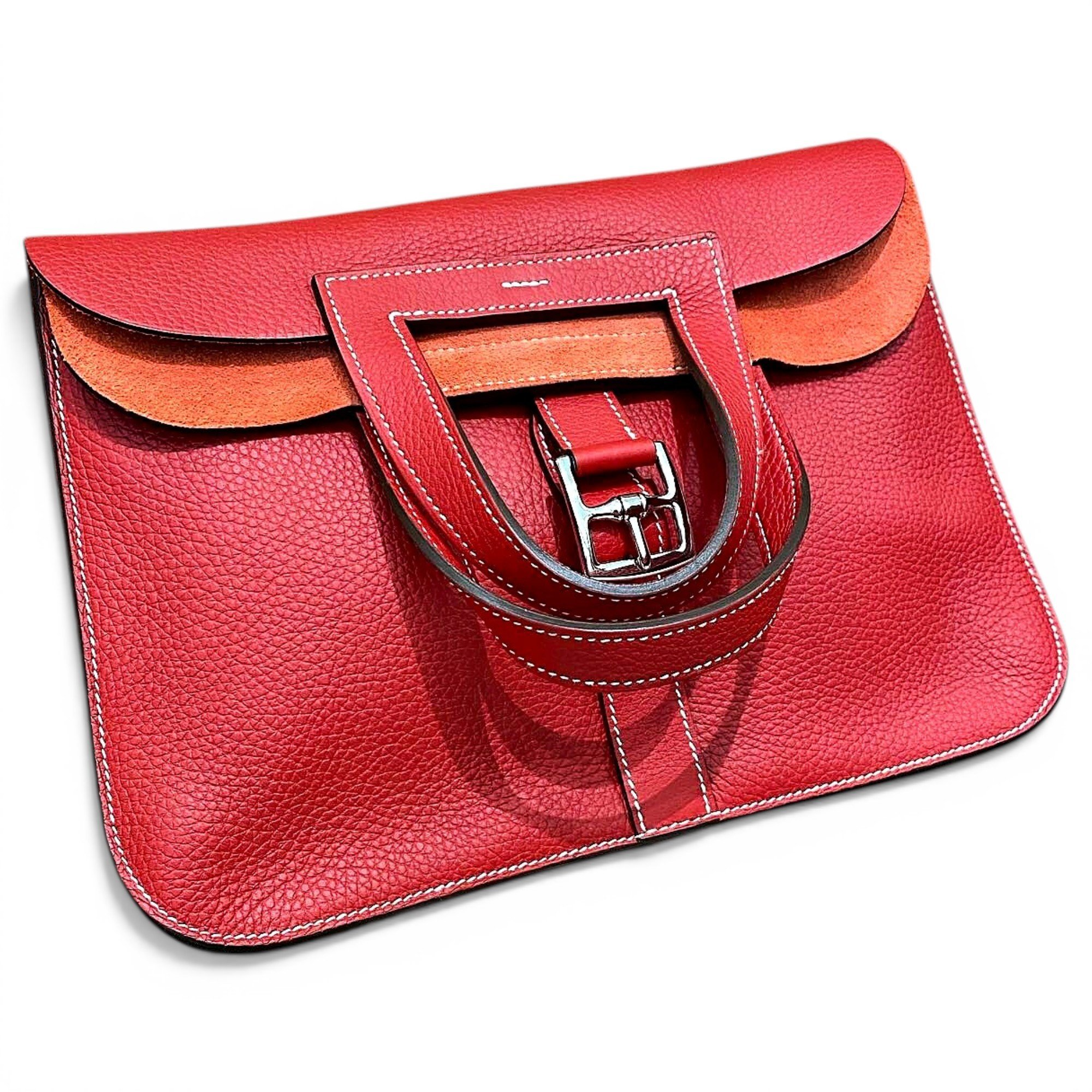 Halzan leather handbag