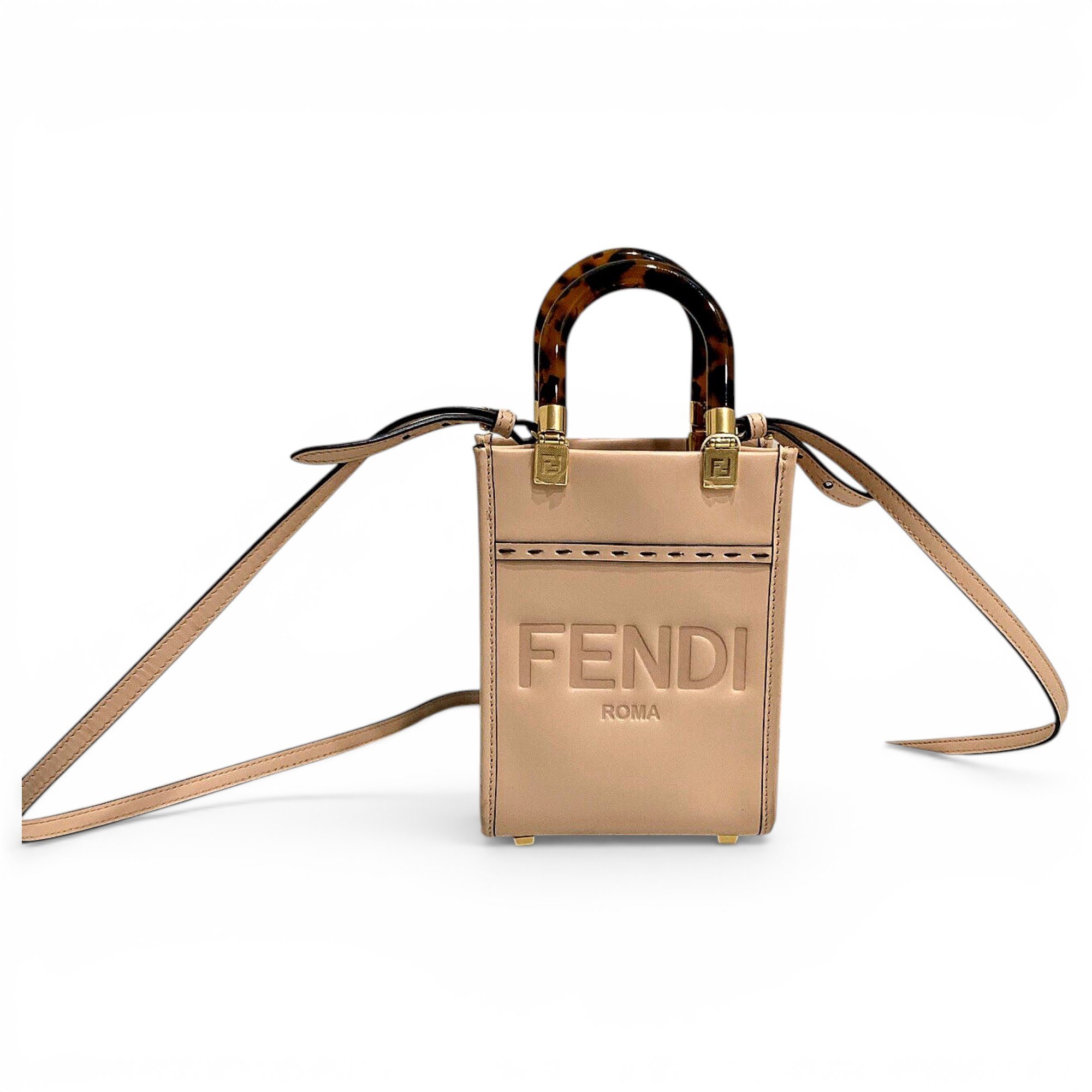 Leather handbag
