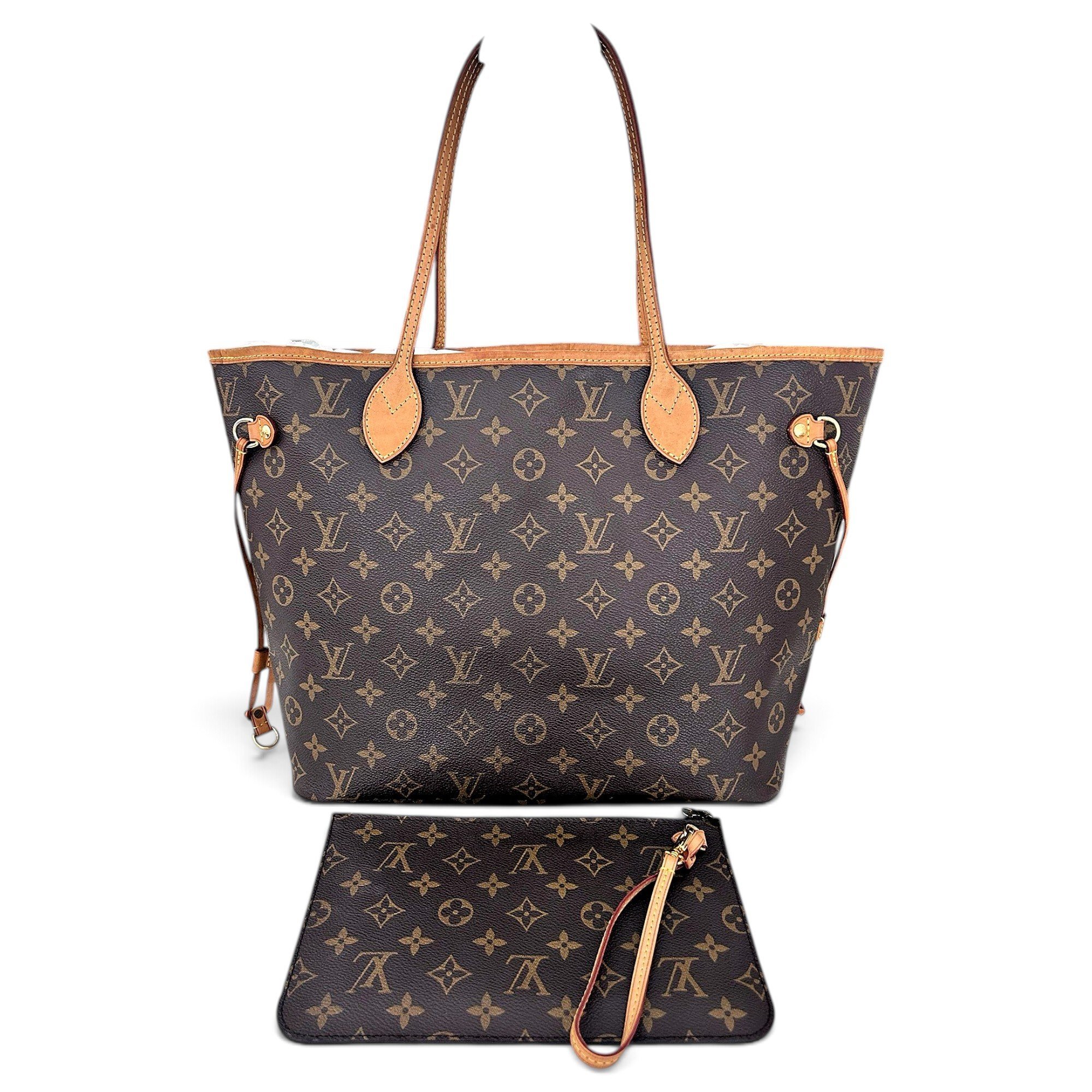 Neverfull leather tote