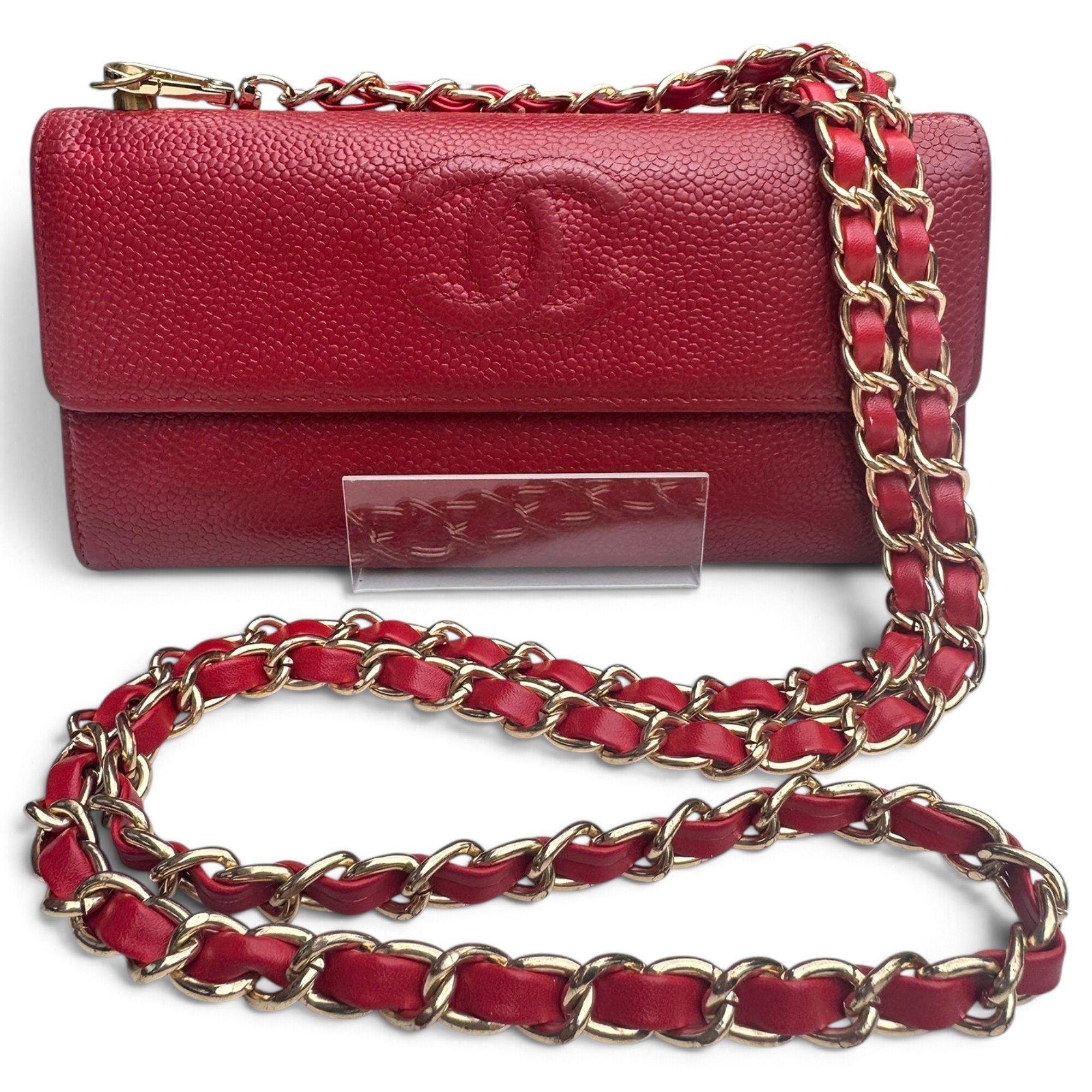 Leather crossbody bag