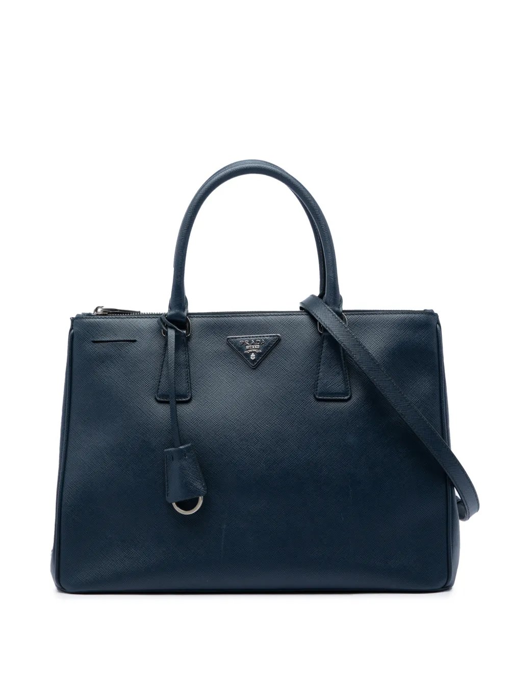 2010-2026 Medium Saffiano Lux Galleria Double Zip satchel