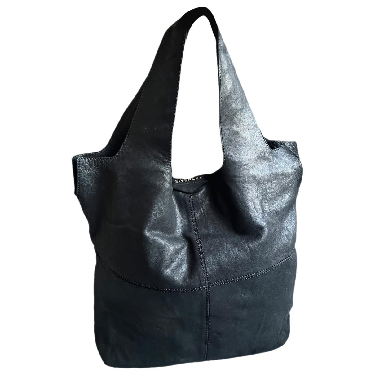 Leather tote