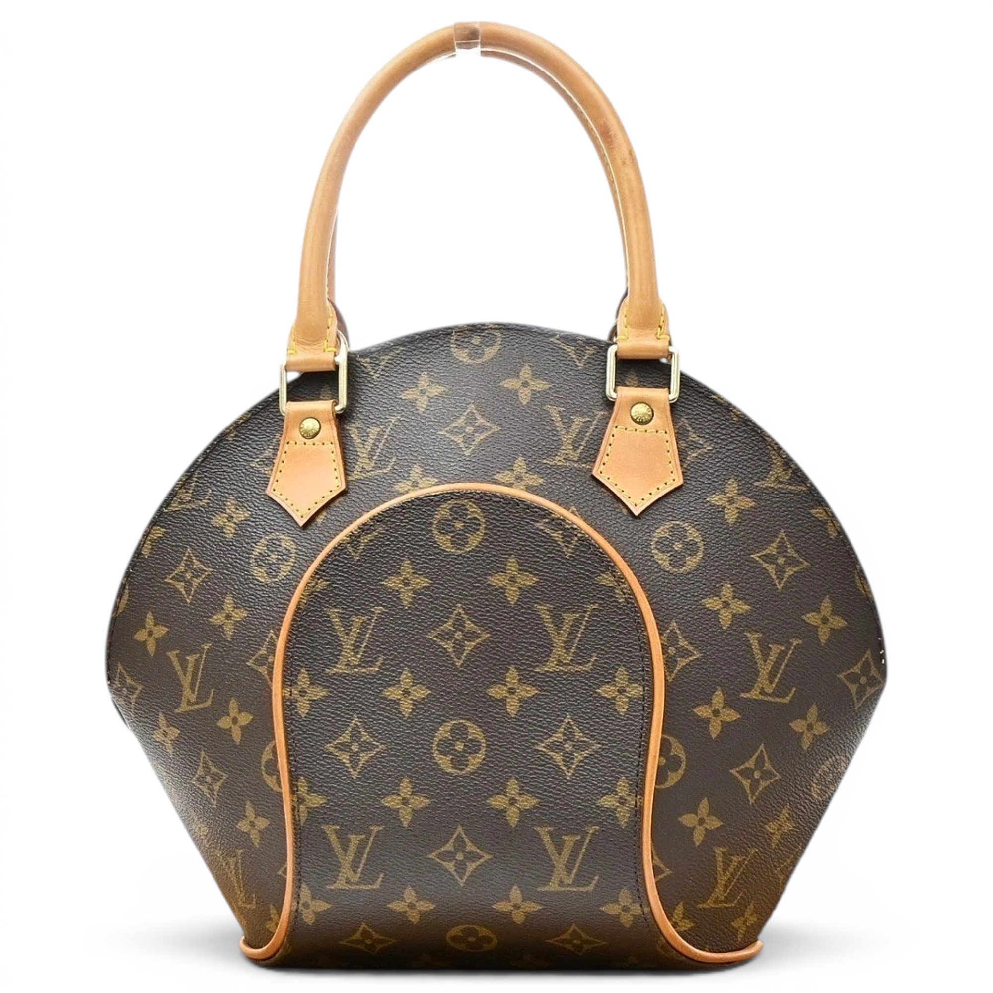 Ellipse cloth handbag