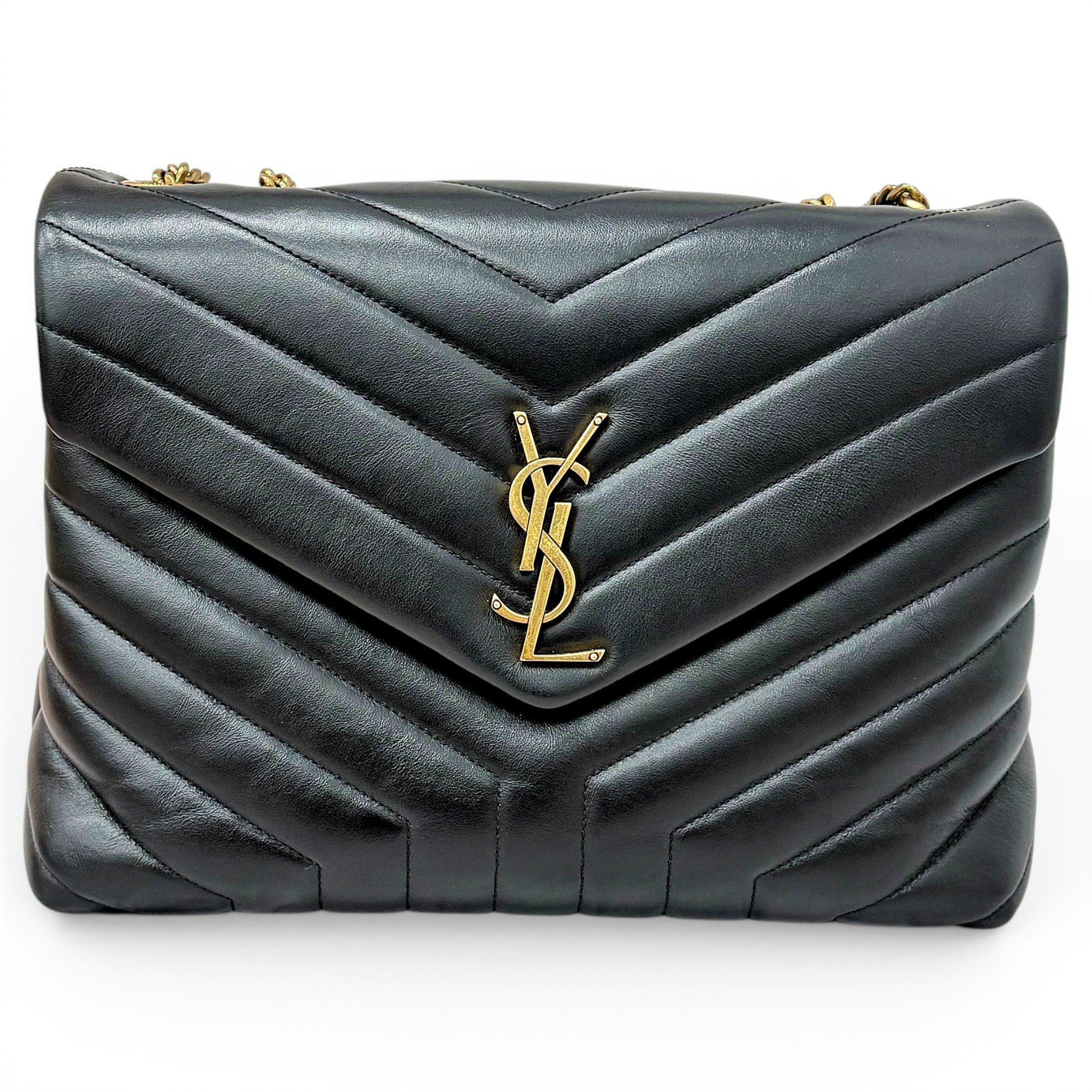 Loulou leather handbag