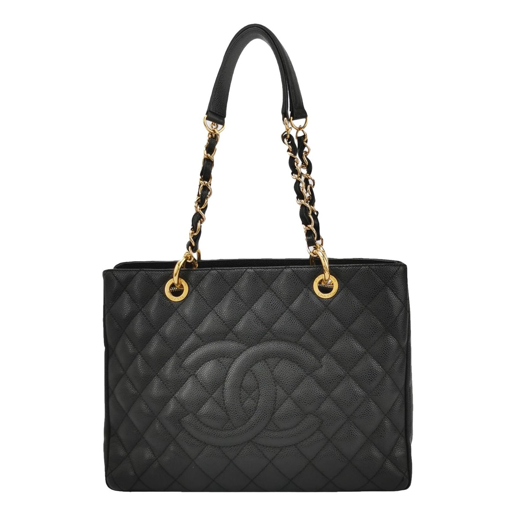 Grand shopping leather tote