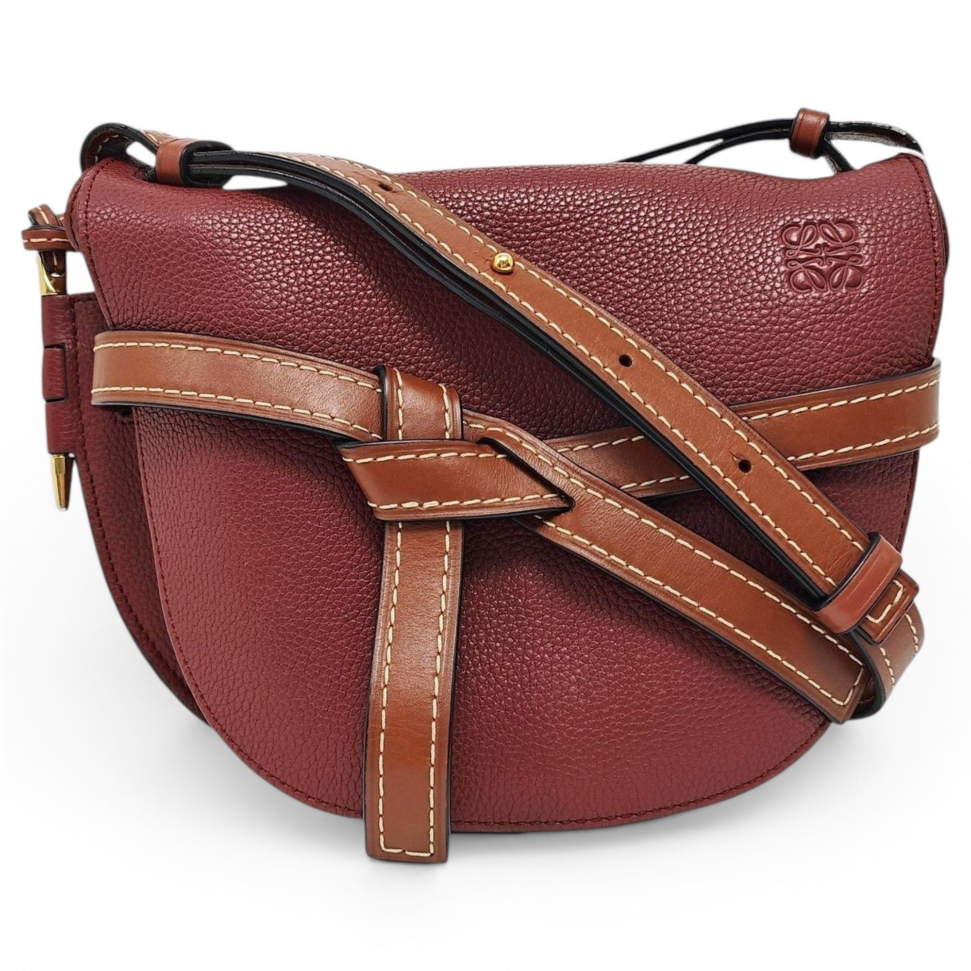 Gate leather handbag