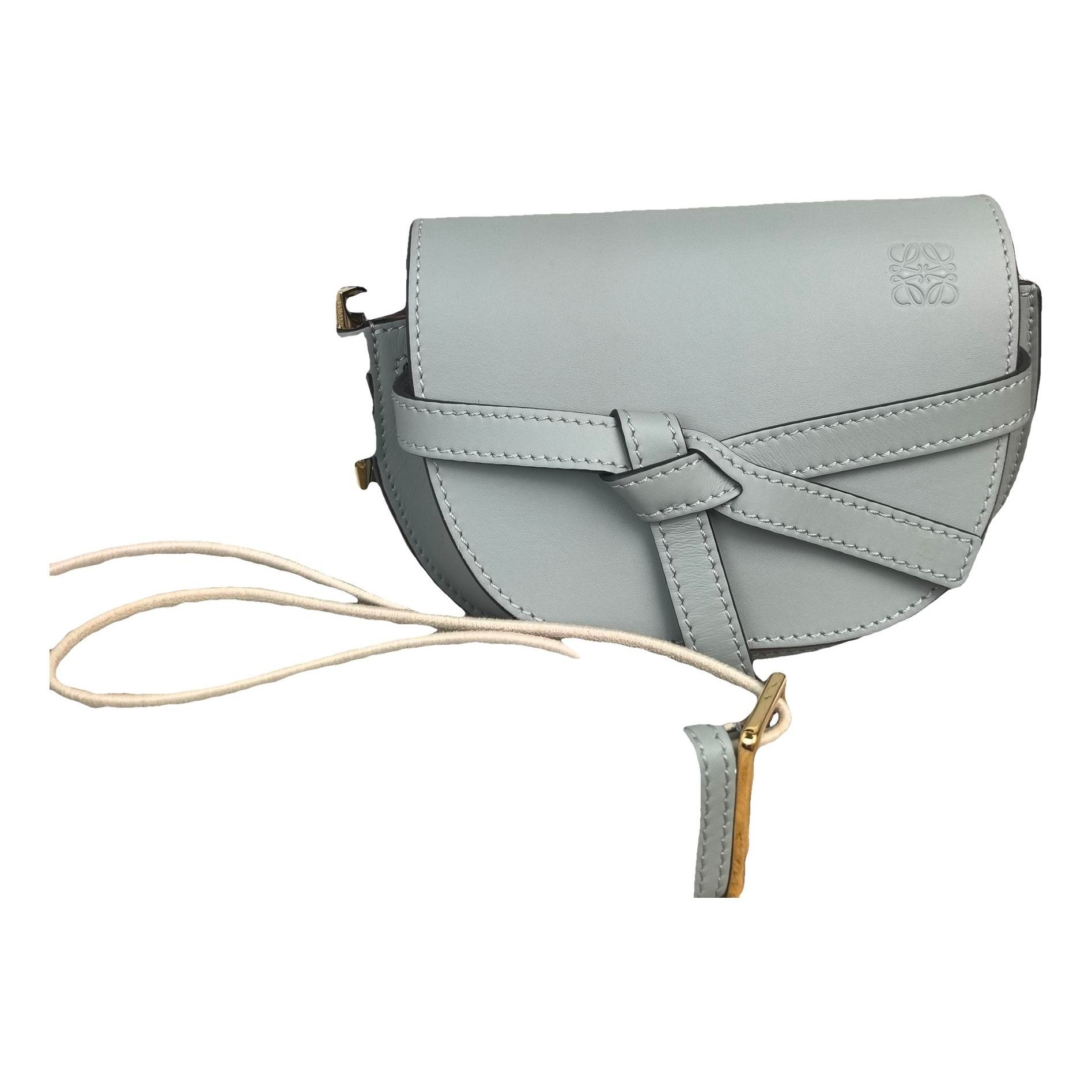 Gate leather crossbody bag