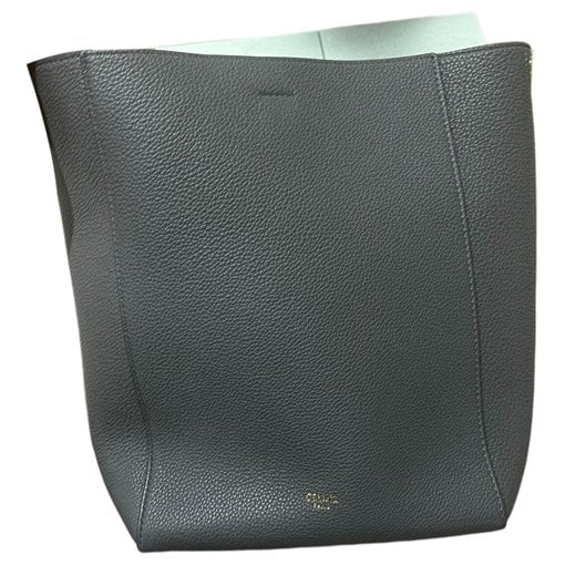 Seau Sangle leather handbag