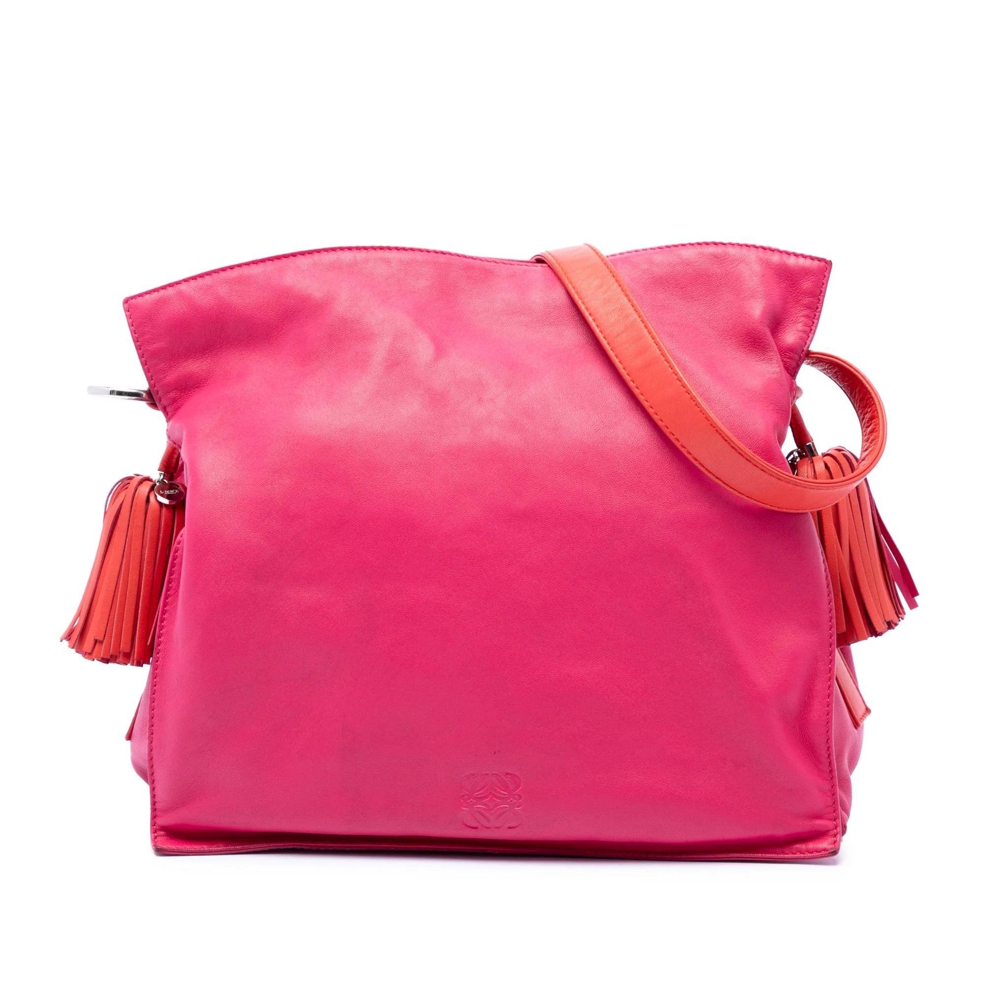 Flamenco leather crossbody bag