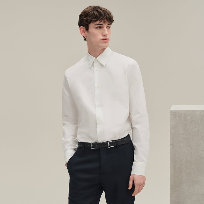Blanc Fitted Shirt