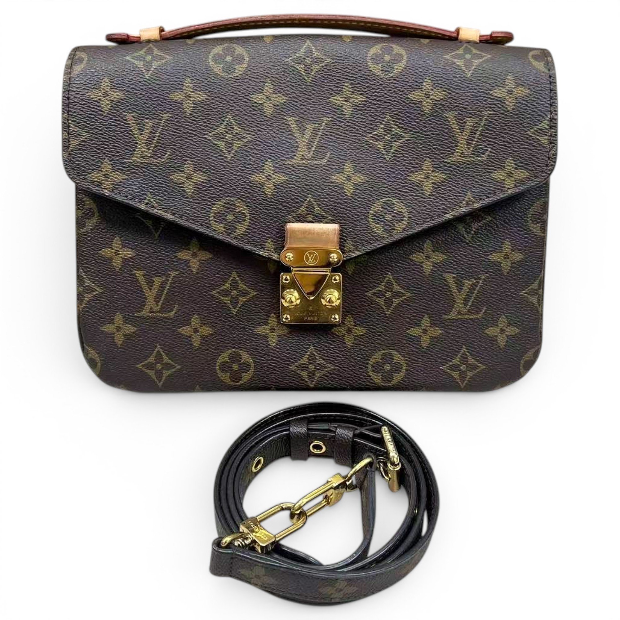 Metis leather crossbody bag