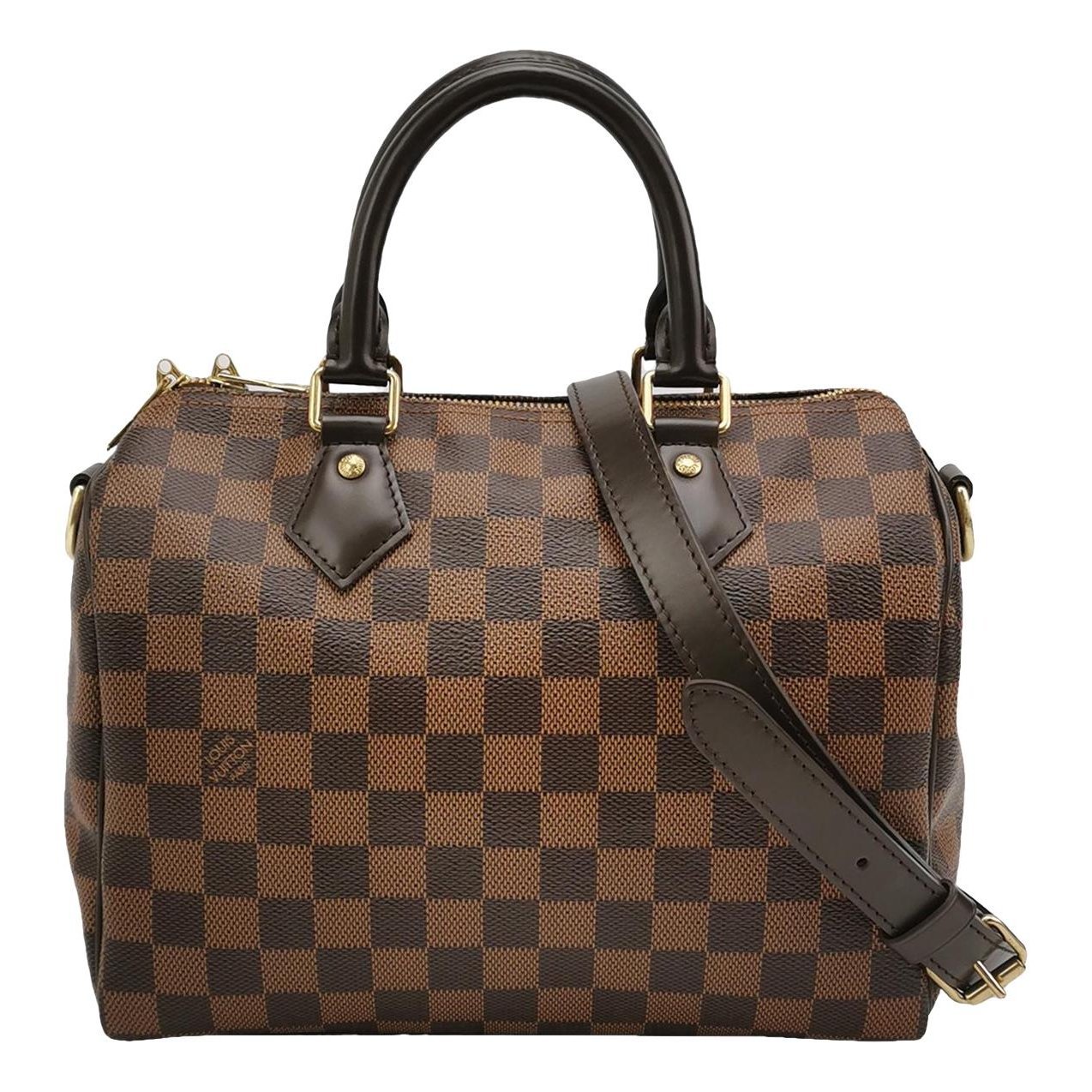 Speedy leather handbag