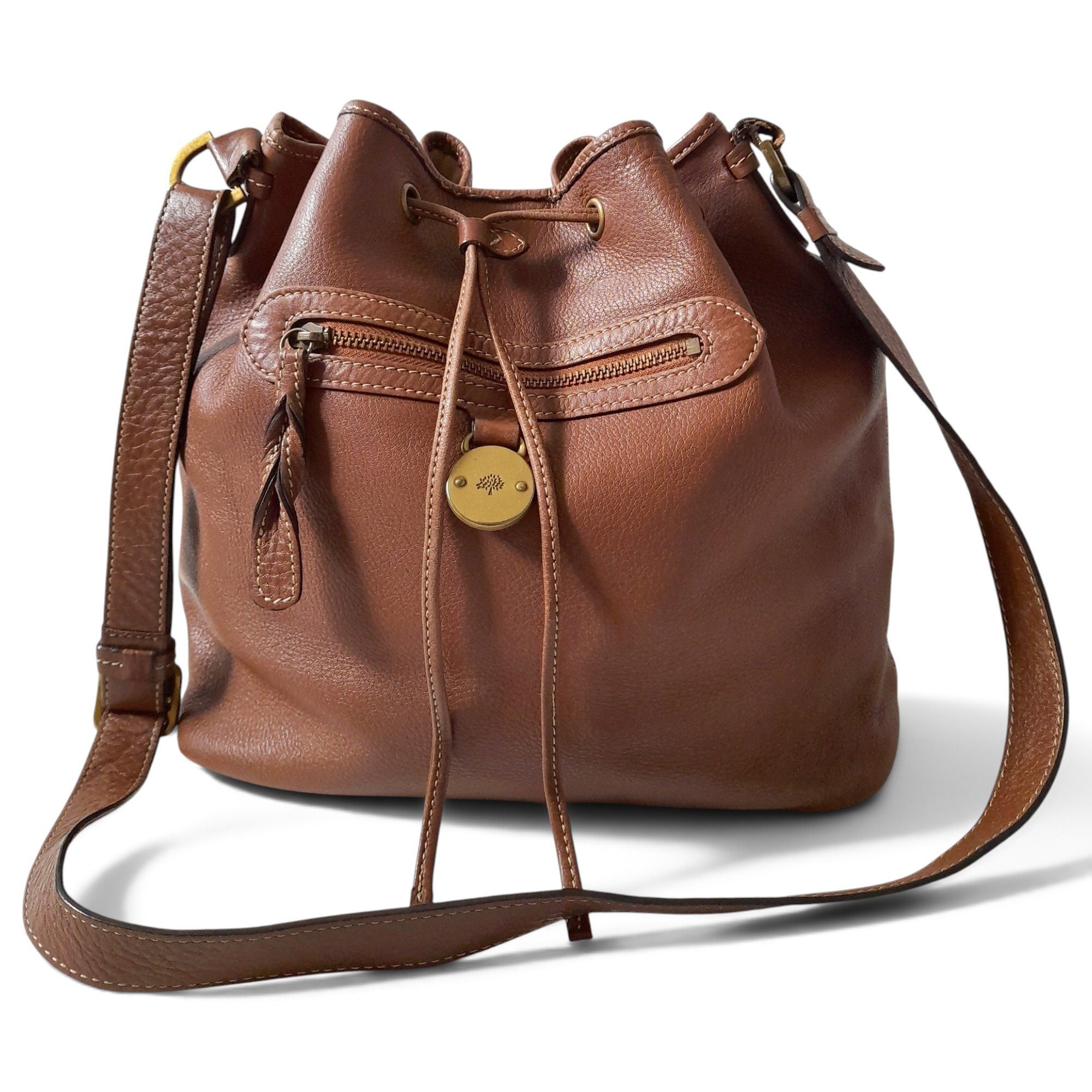 Abbey leather handbag