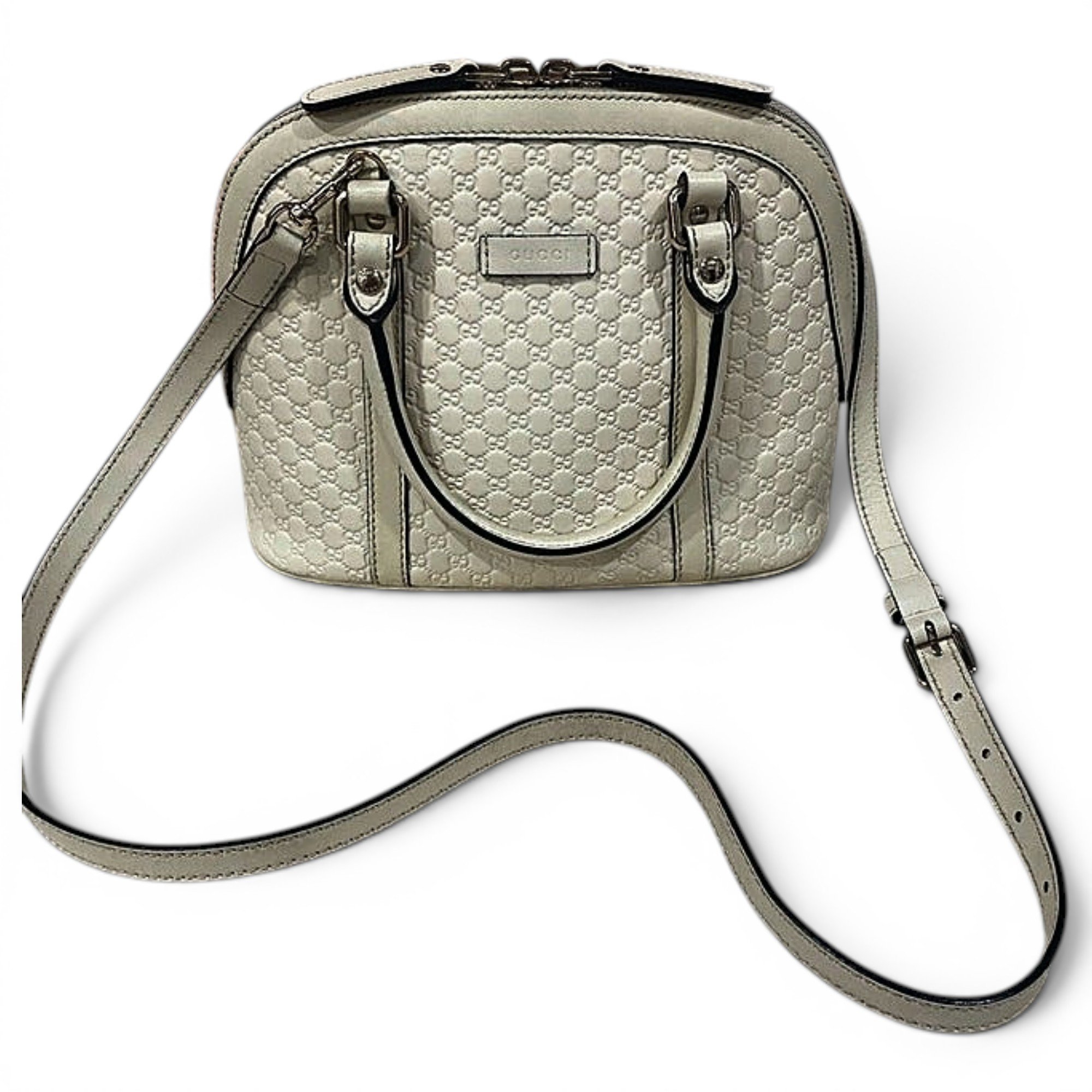 Leather crossbody bag