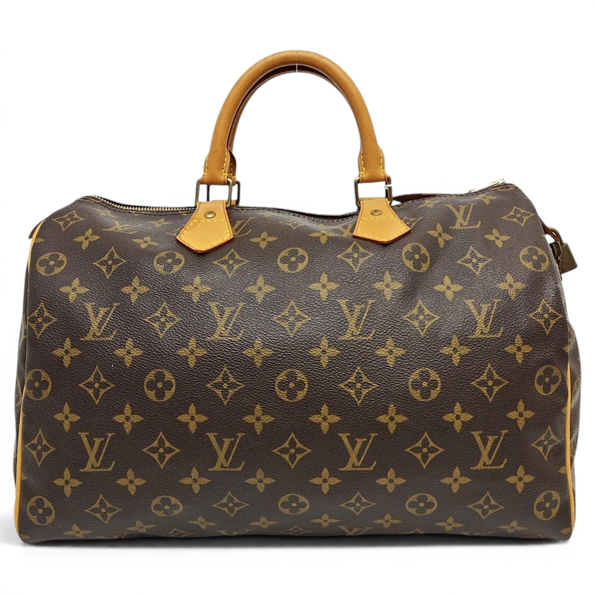 Nano Speedy / Mini HL leather handbag