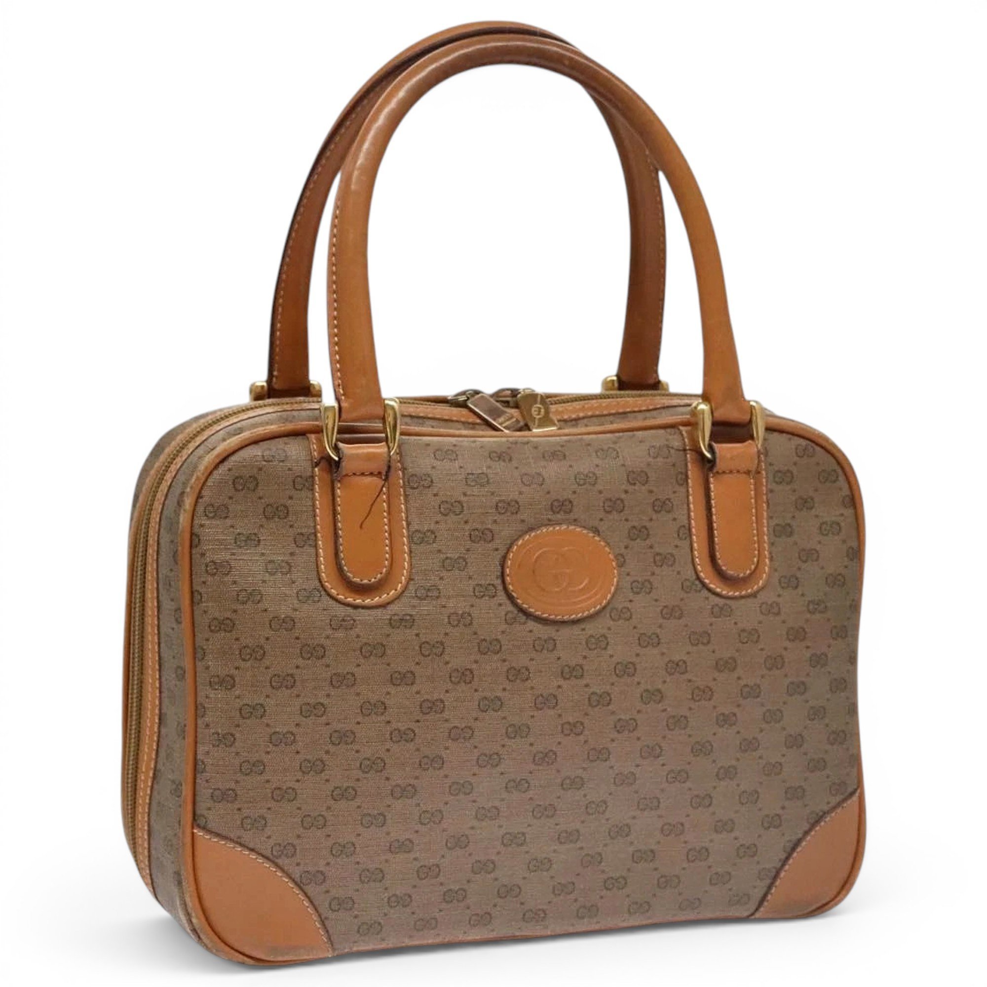 Leather handbag