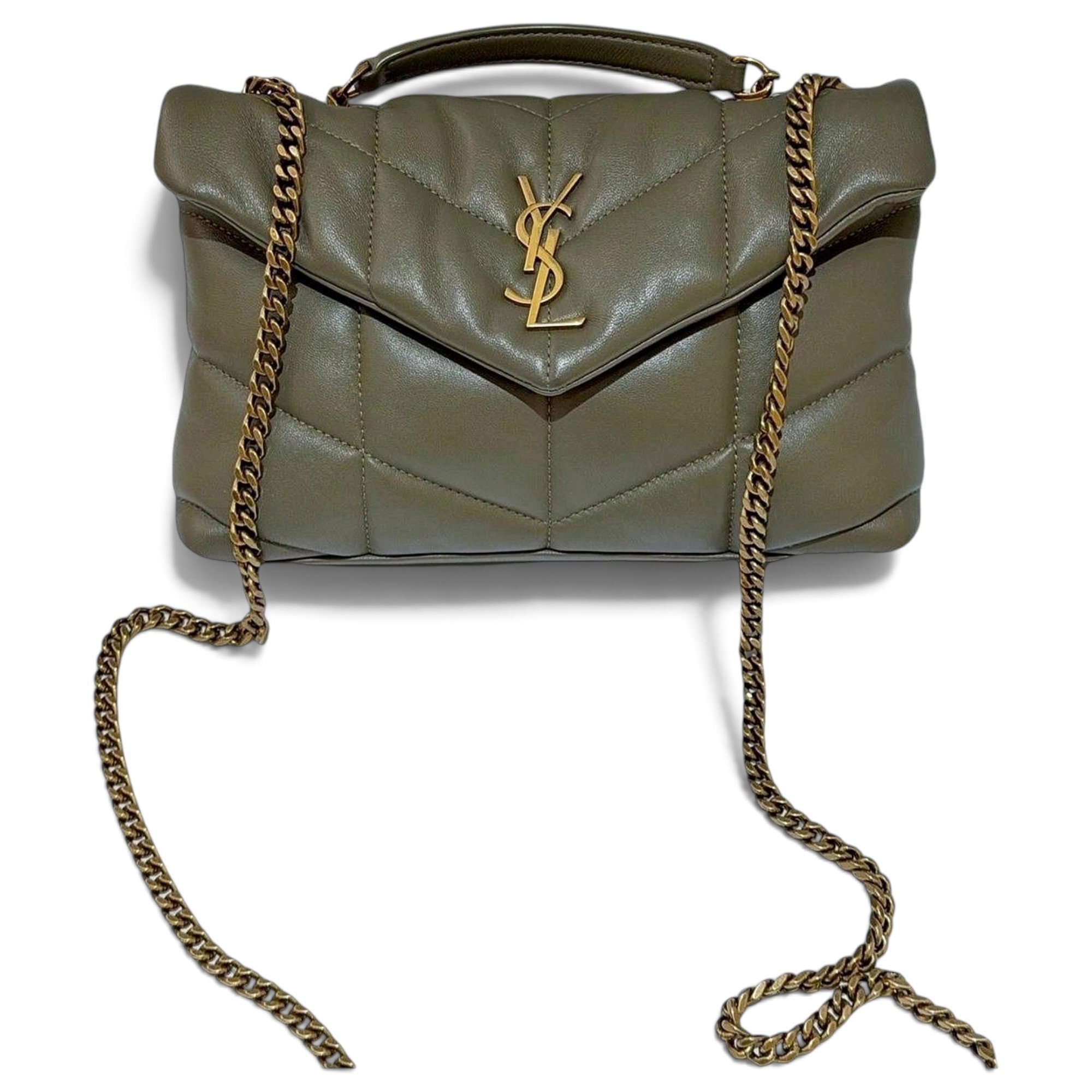 Loulou Puffer leather handbag