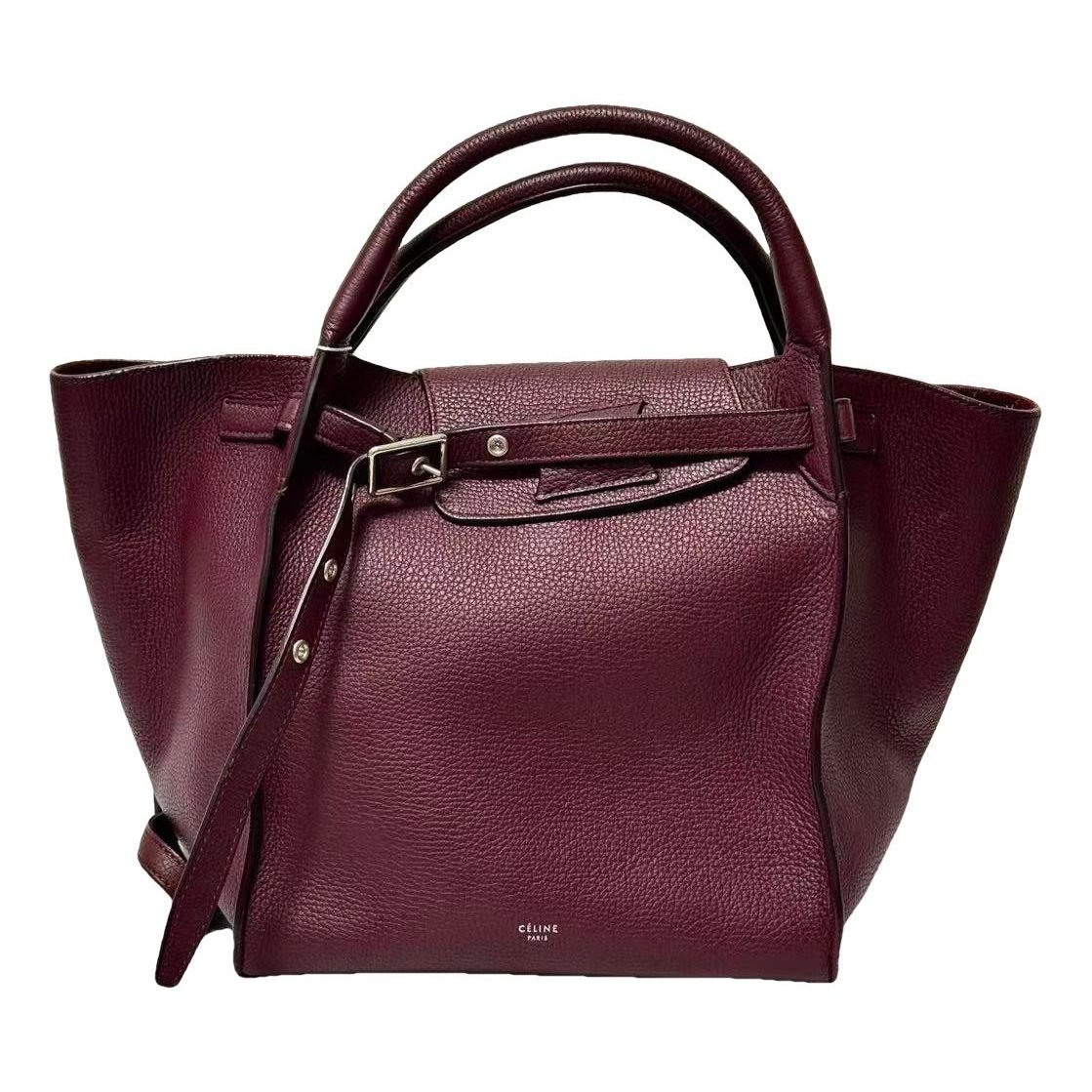 Big Bag leather handbag