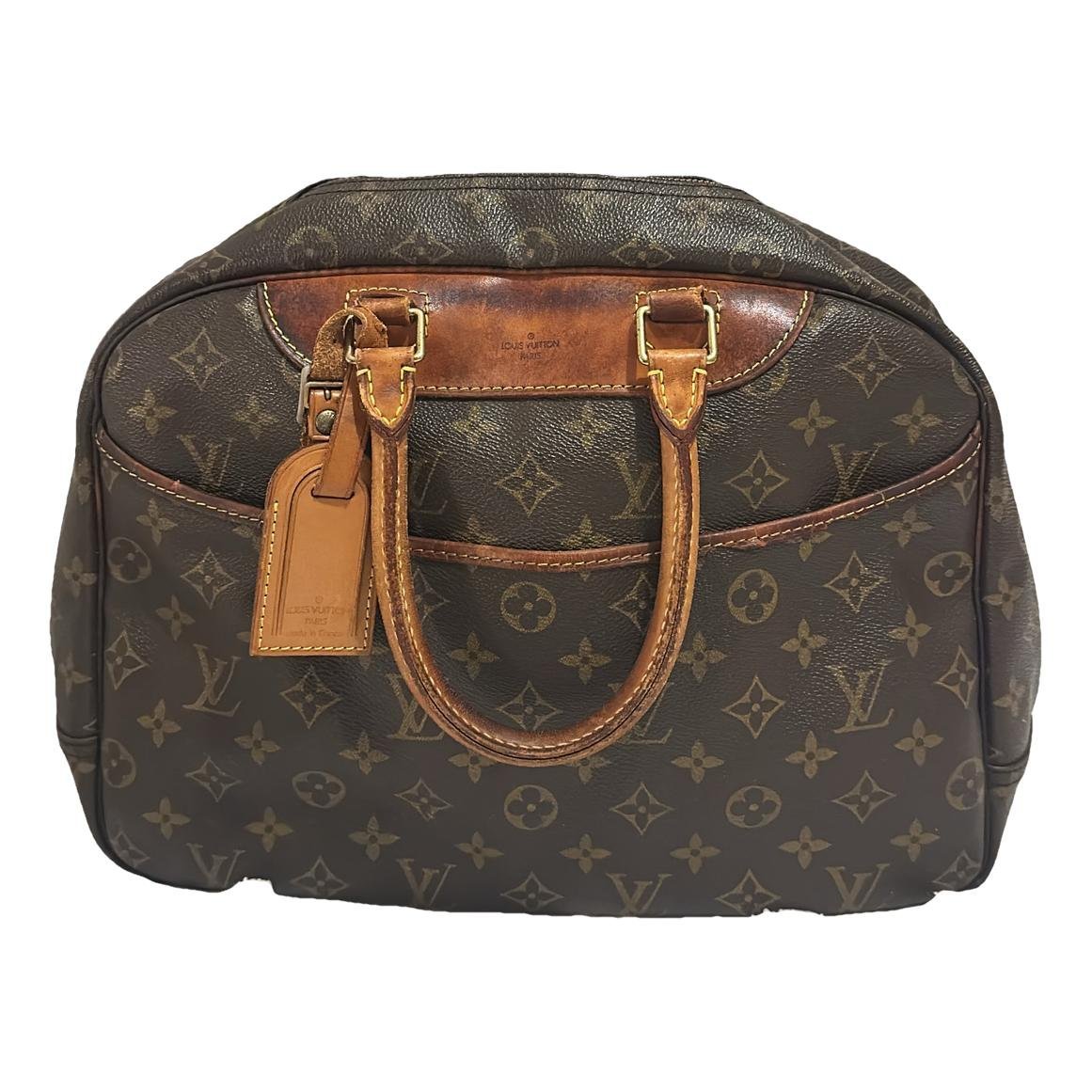 Louis Vuitton Deauville leather handbag
