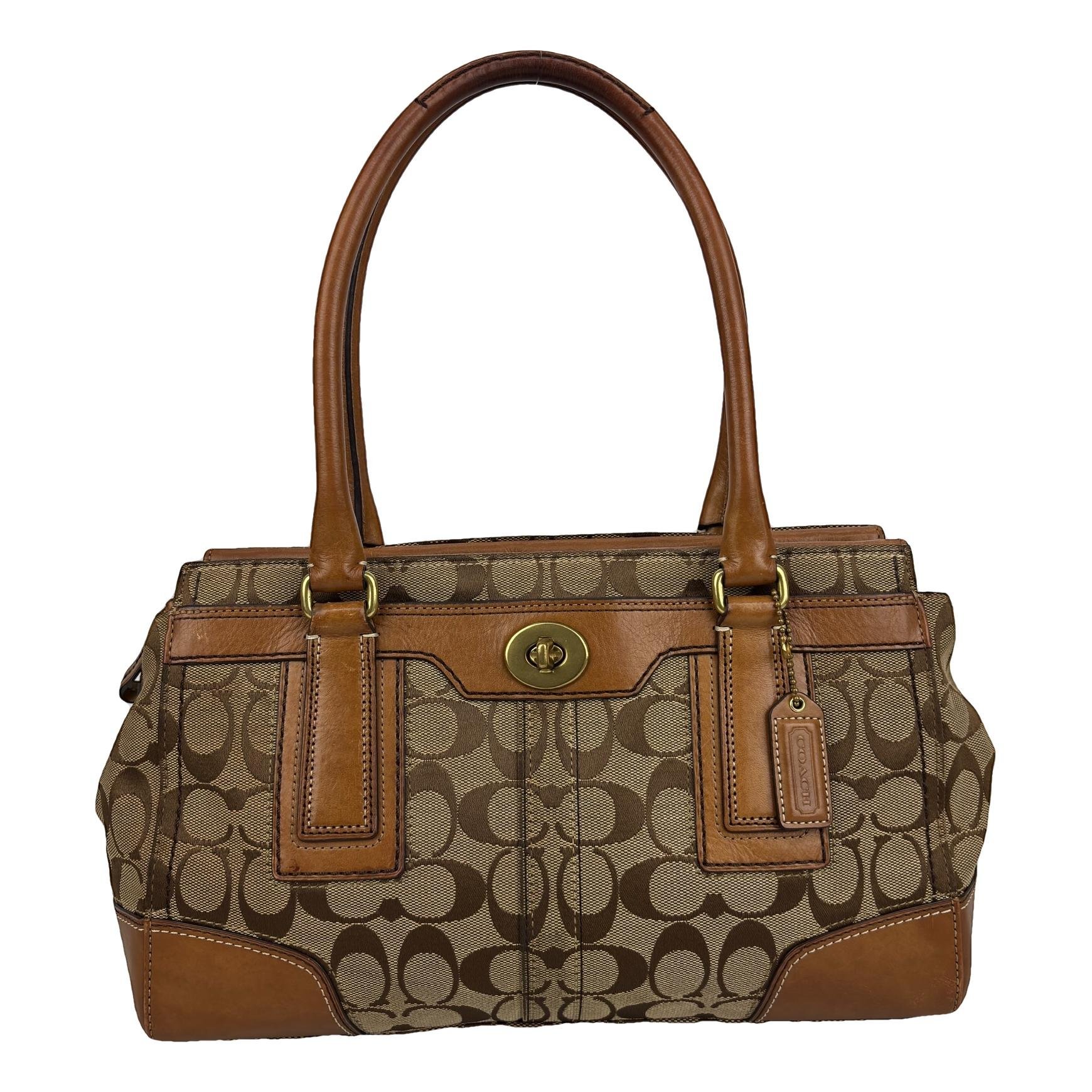 Signature Sufflette cloth handbag