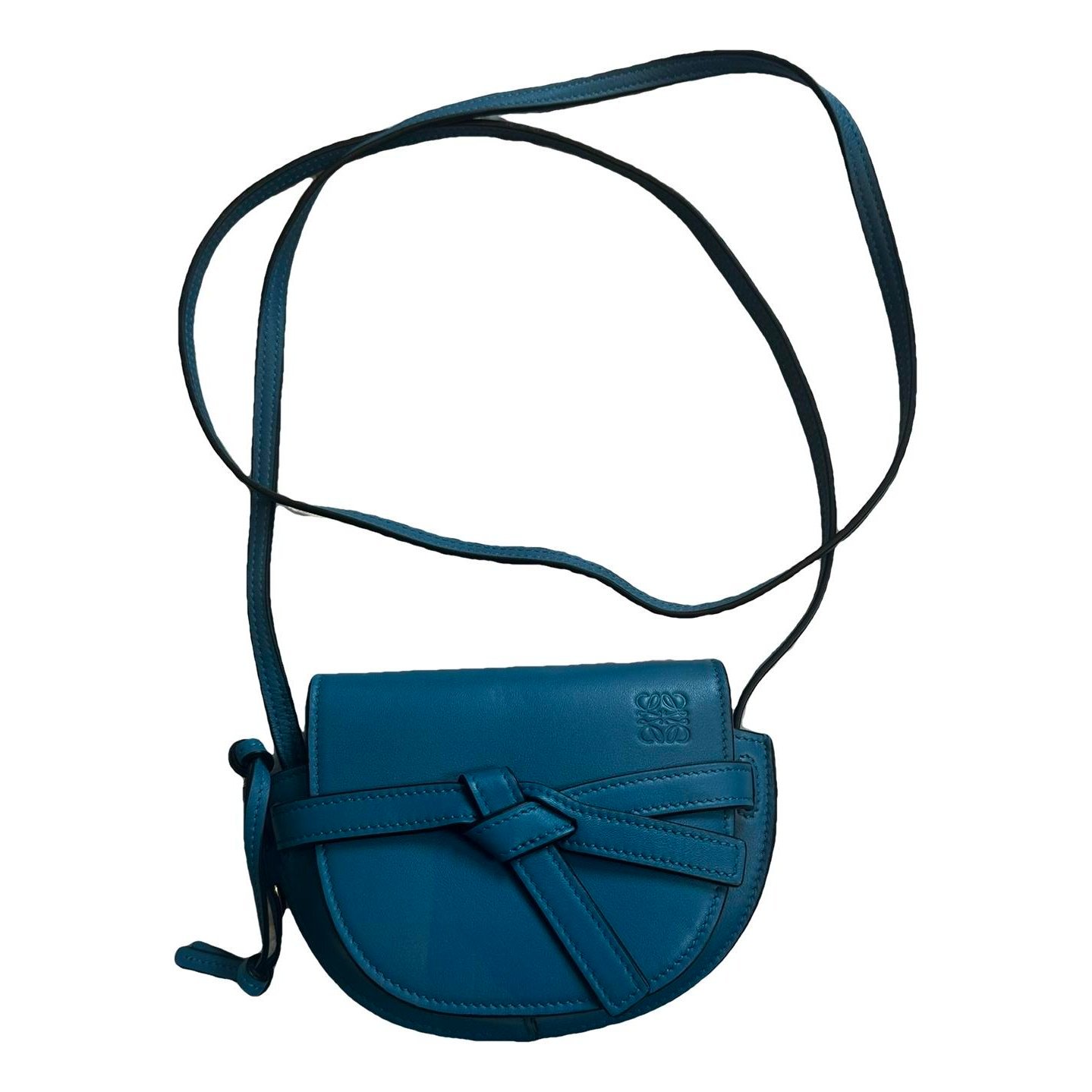 Gate leather crossbody bag