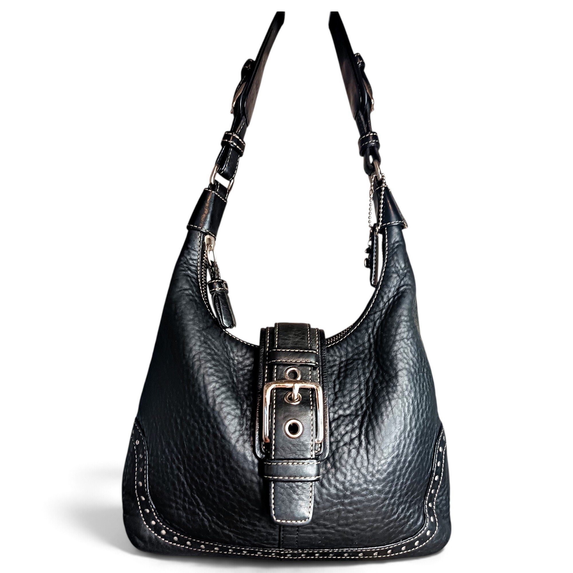 Leather handbag