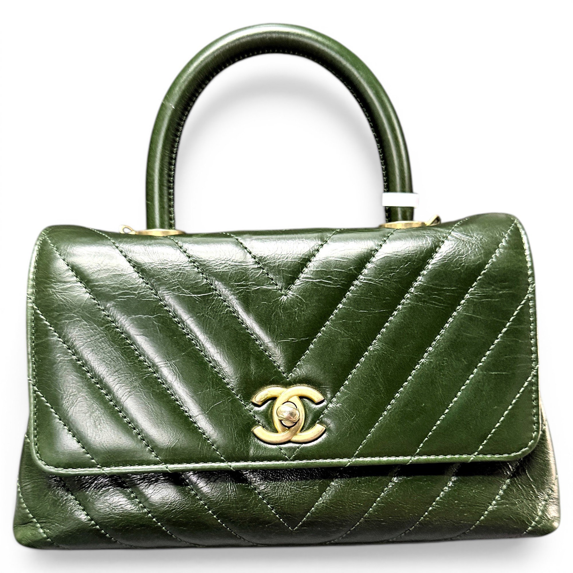 Coco Handle leather crossbody bag