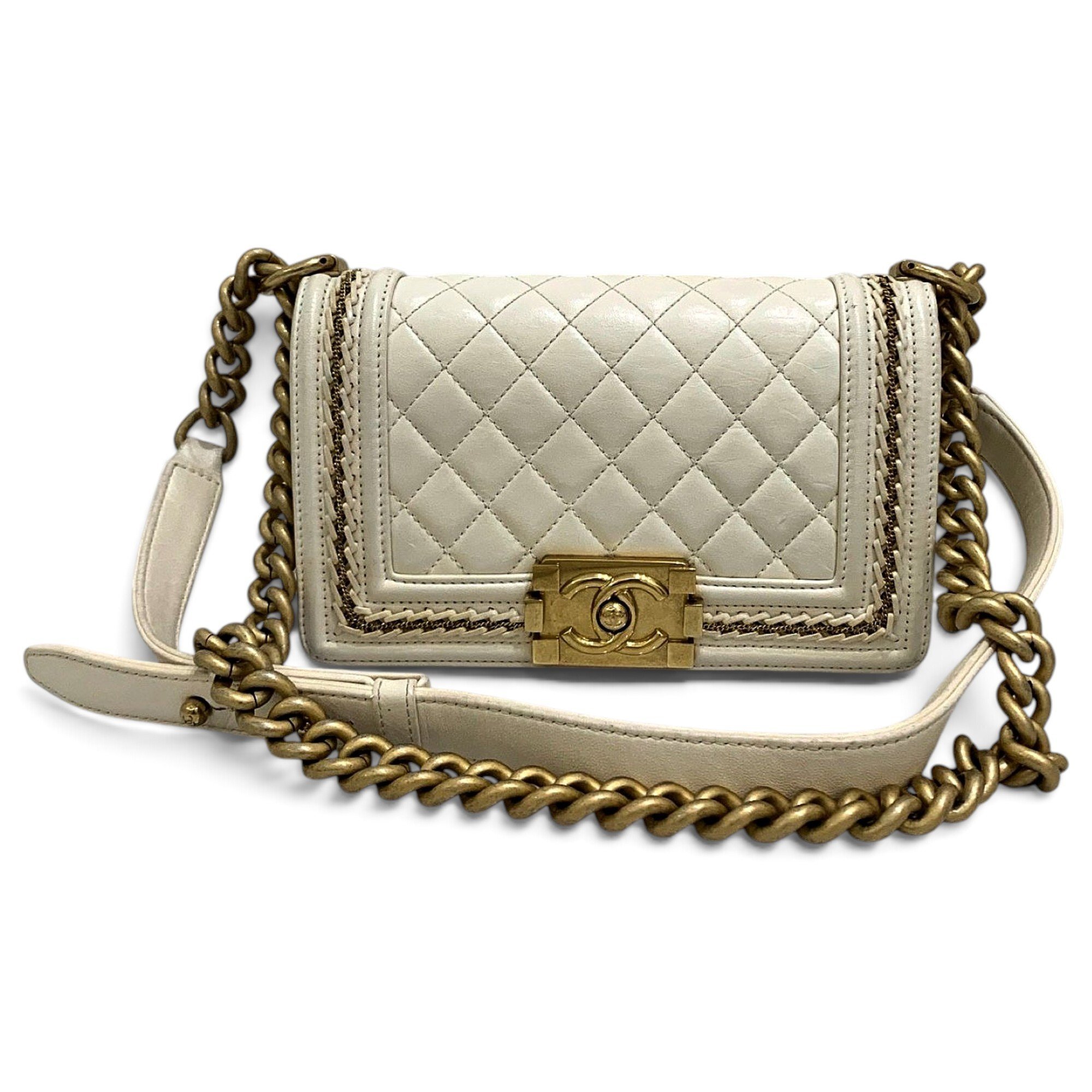 Boy leather handbag