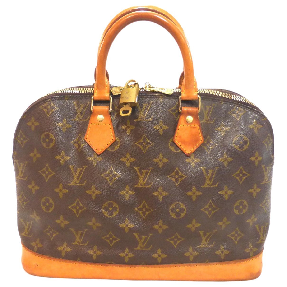 Alma leather handbag
