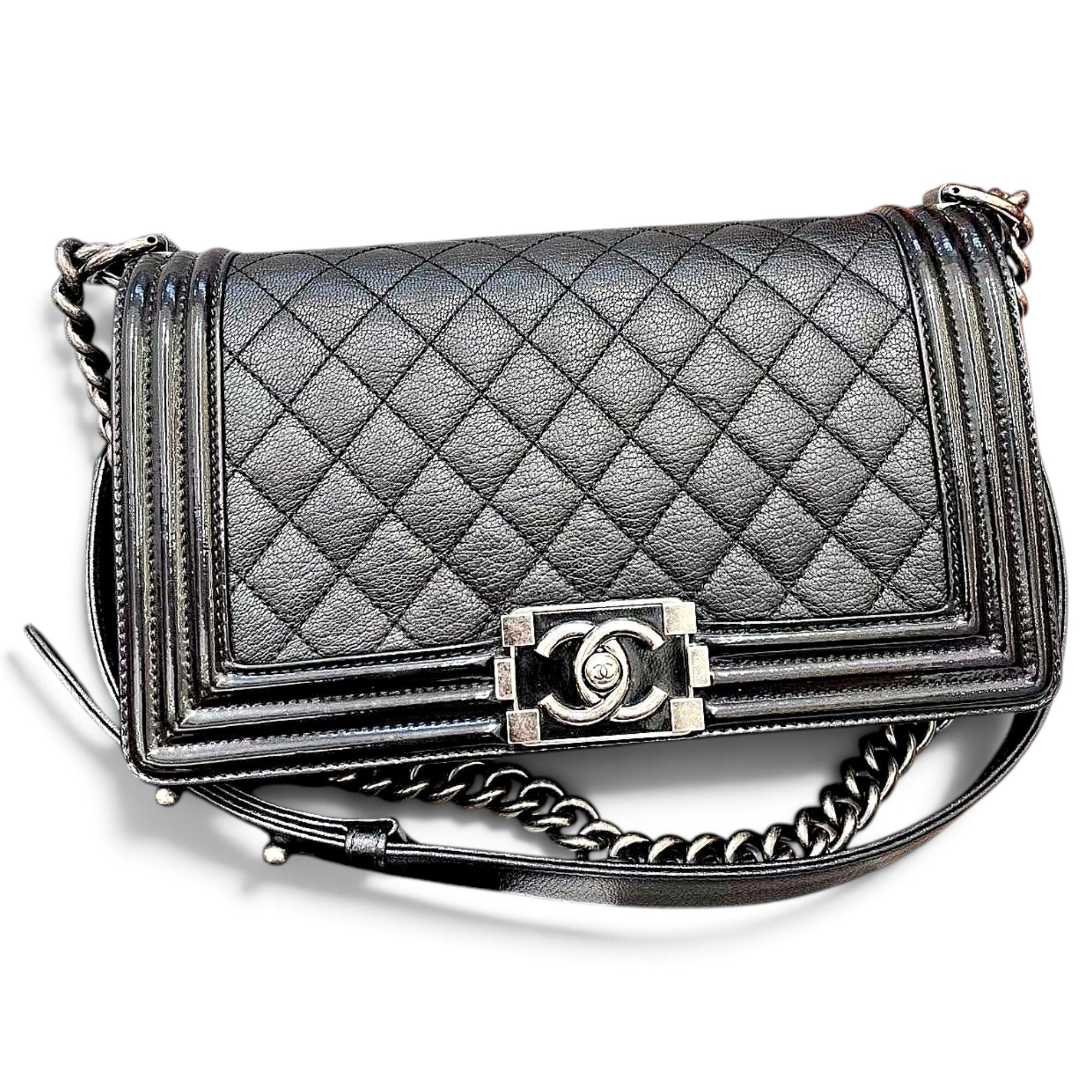 Boy leather handbag
