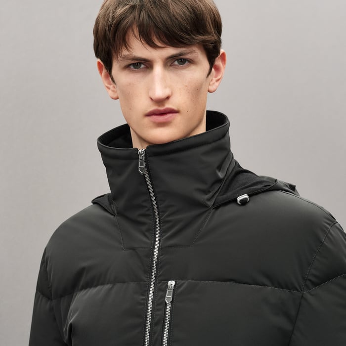 Anthracite Puffer Coat