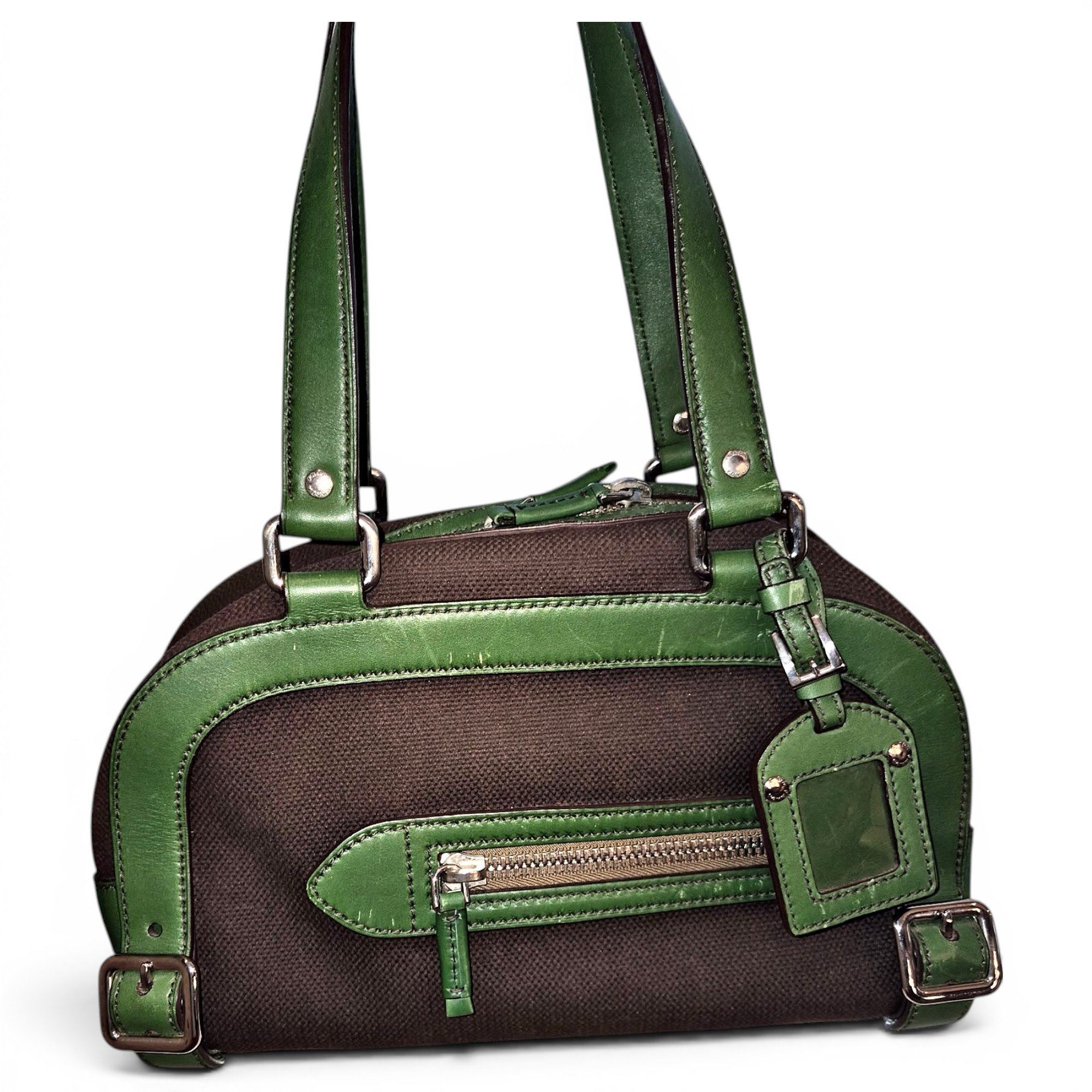 Bowling leather bowling bag
