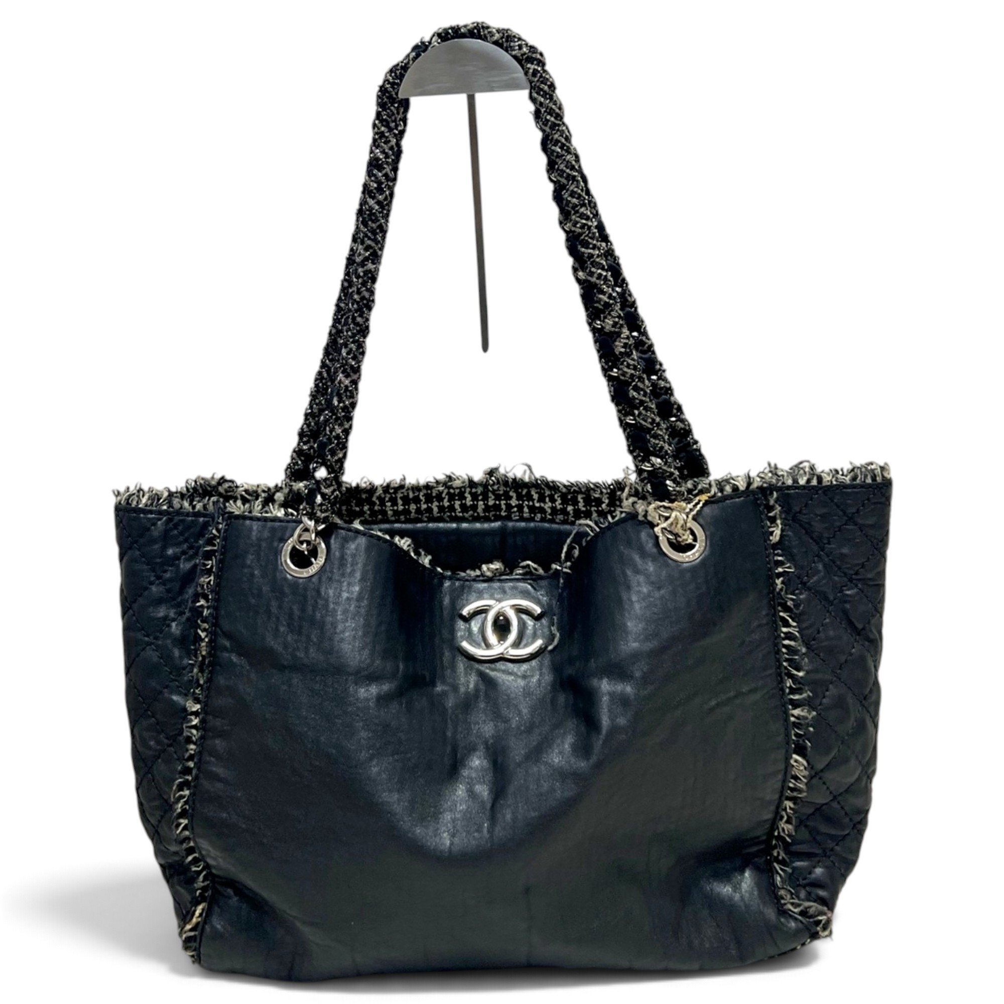 Grand shopping leather tote