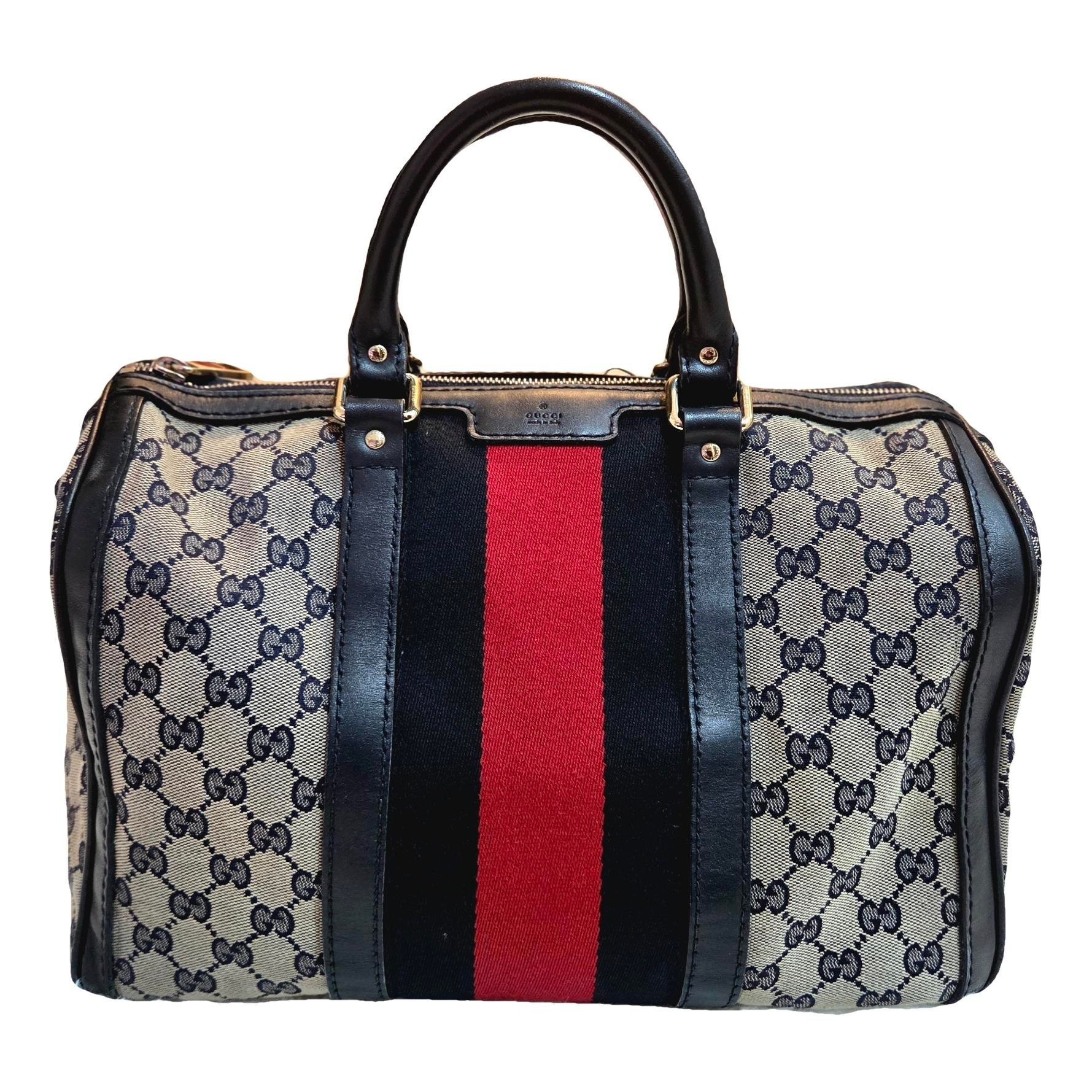 Boston cloth handbag