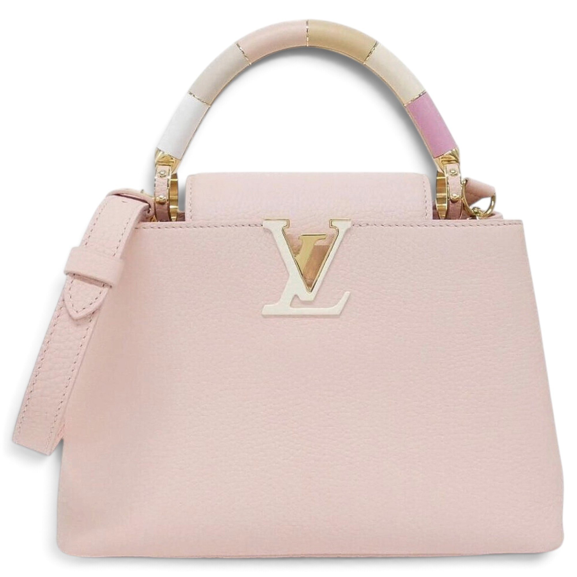 Capucines leather handbag