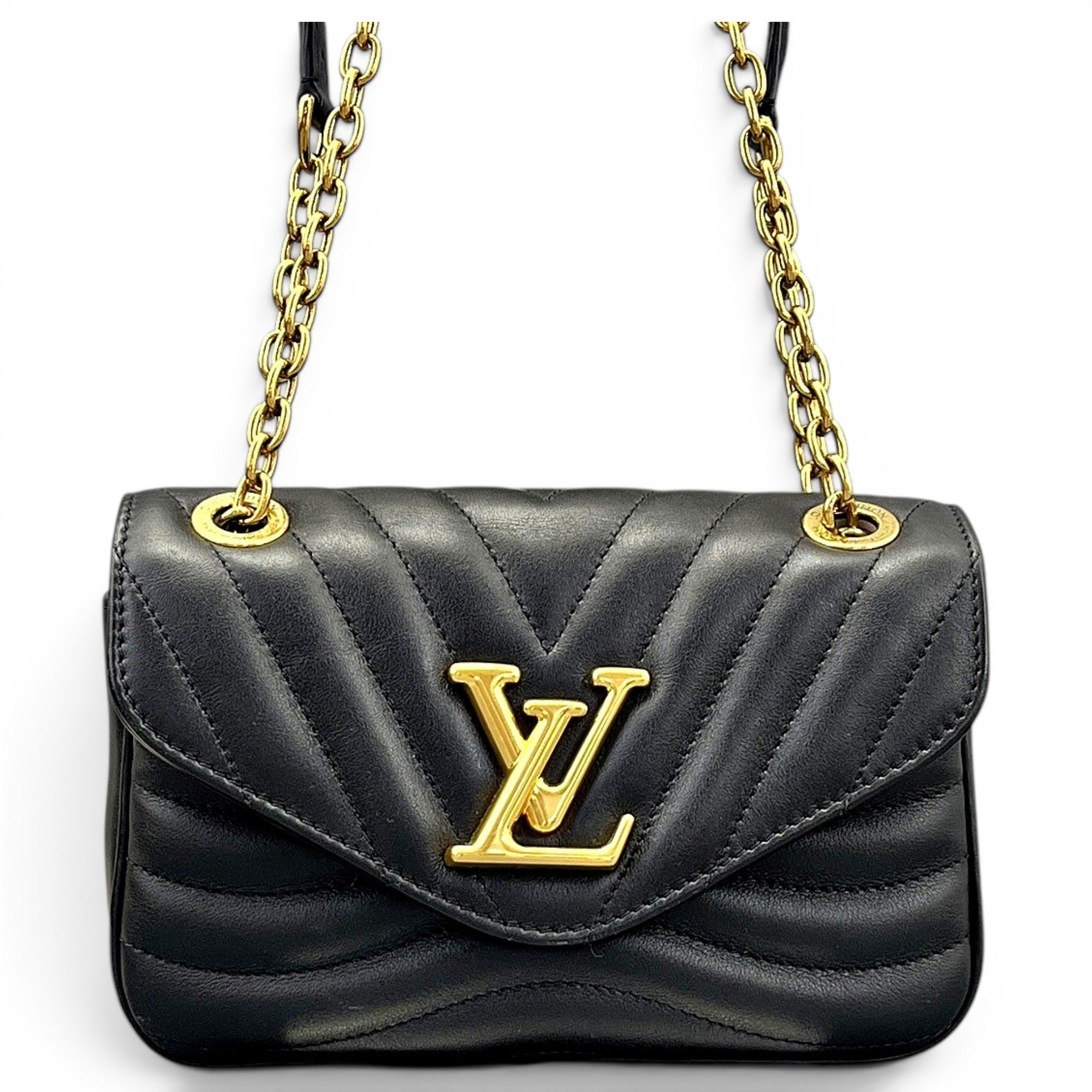 New Wave leather handbag
