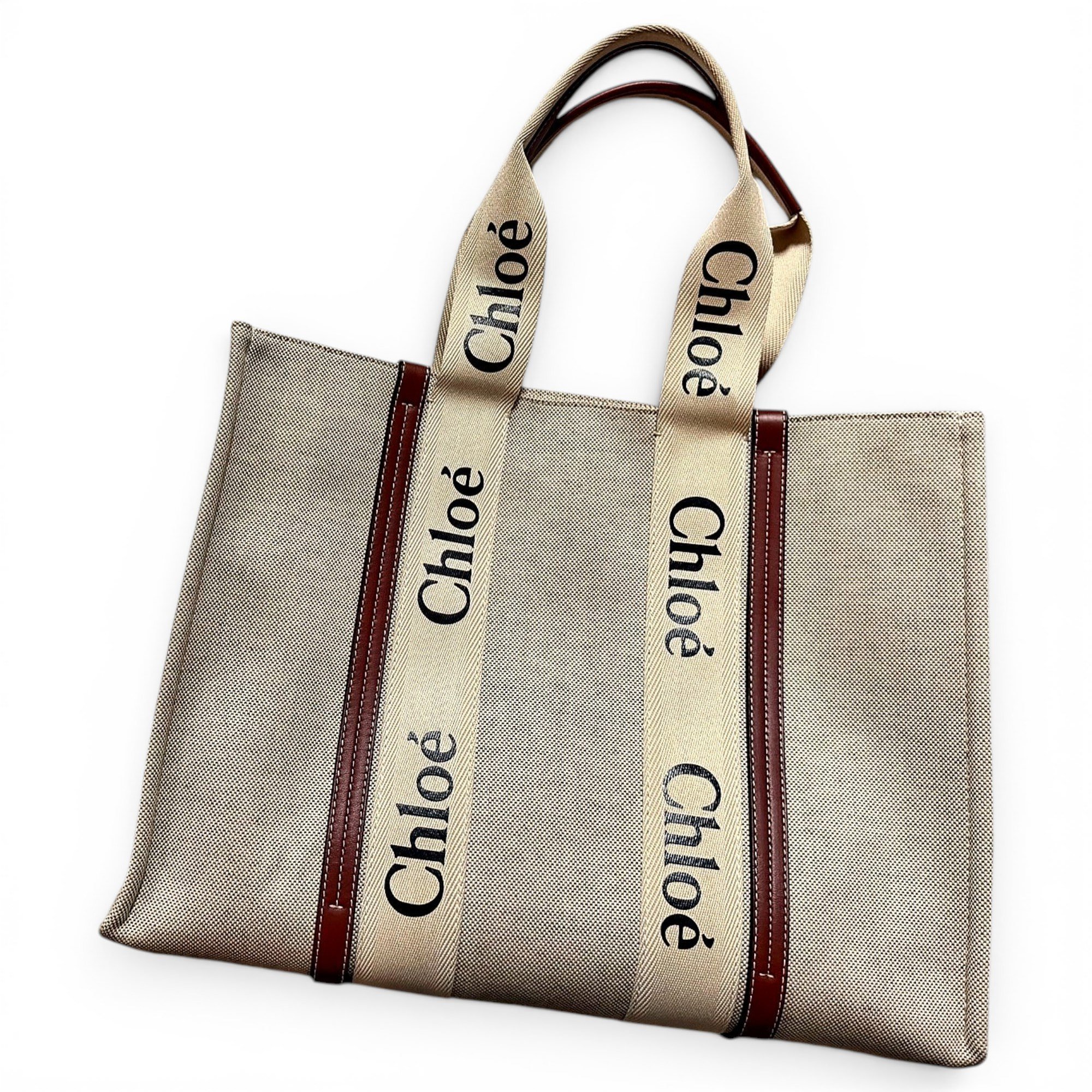 Woody cloth tote