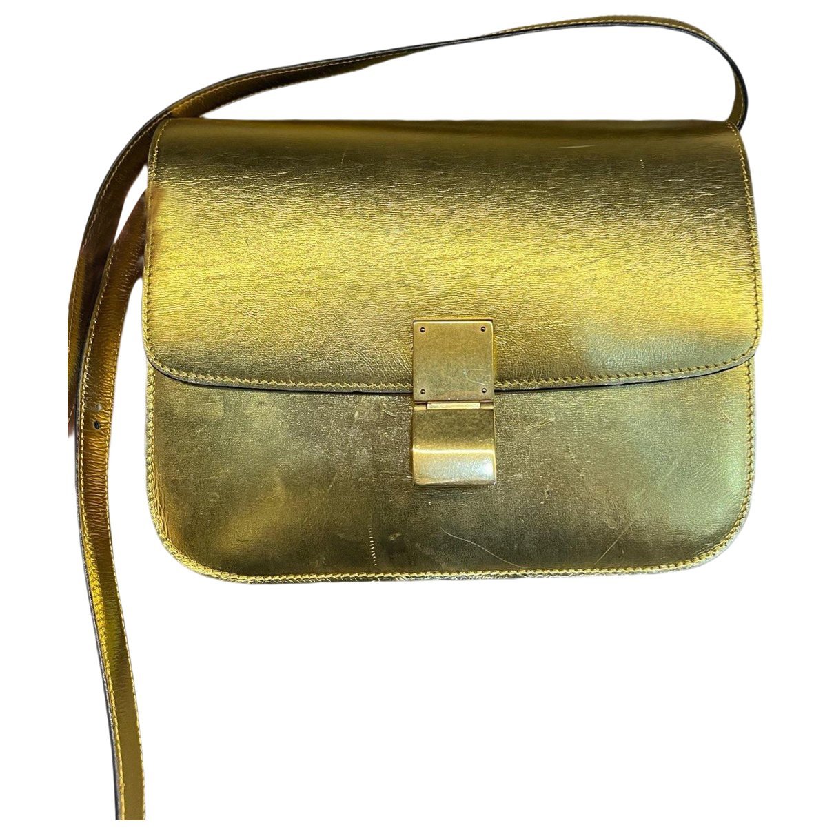 Classic leather crossbody bag